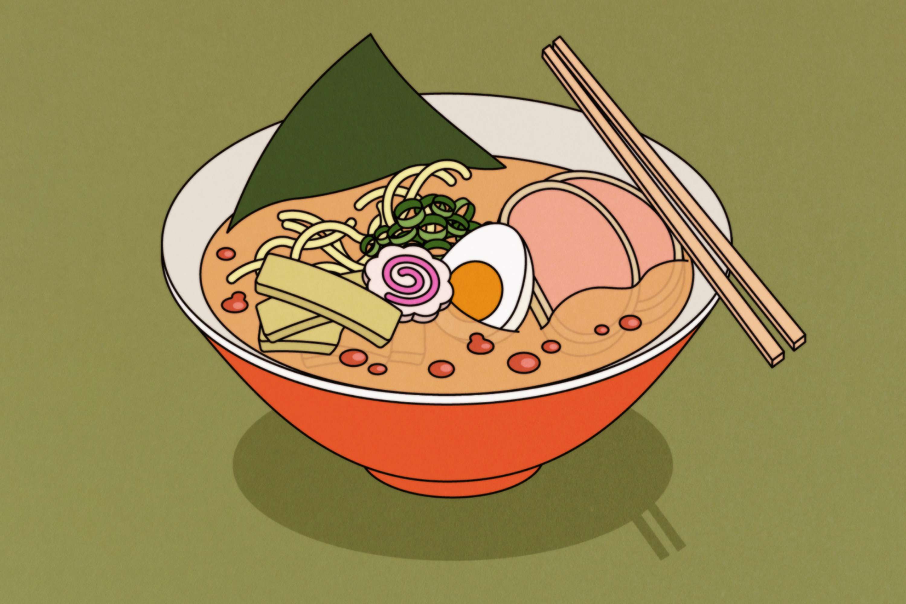 Ramen by Emile The Illustrator