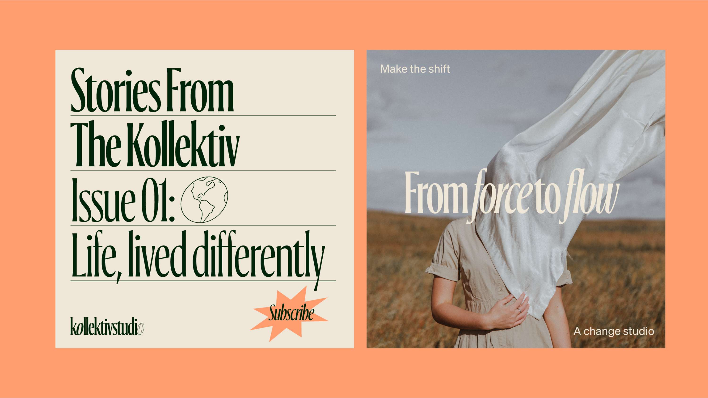 Kollektiv Studio: A branding project by Louise O'Kane