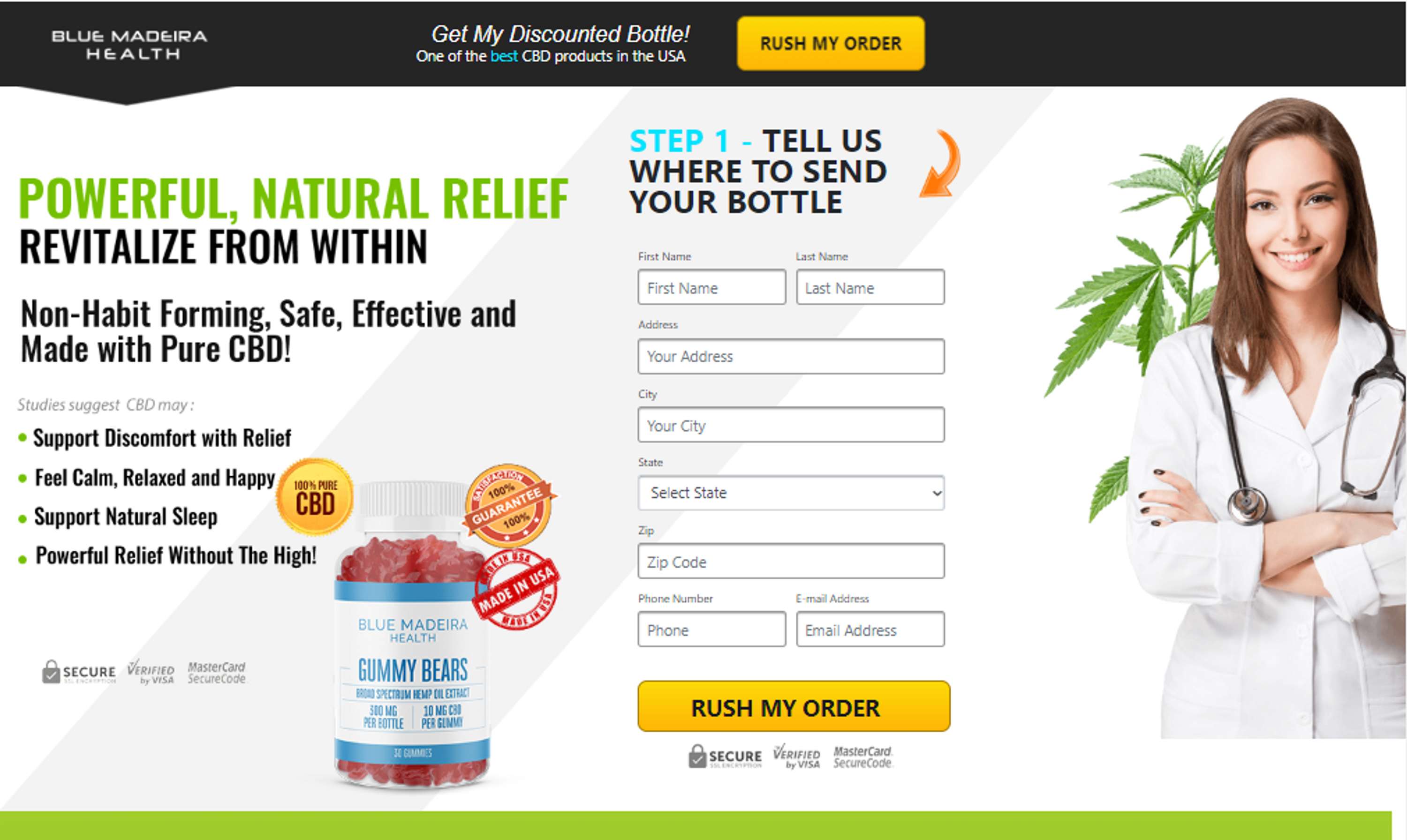 Blue Madeira CBD Gummies Reviews 2022 – [False Or Trusted] Do Not Buy Blue Madeira CBD Gummy Bears Until Read This! by moshel juli