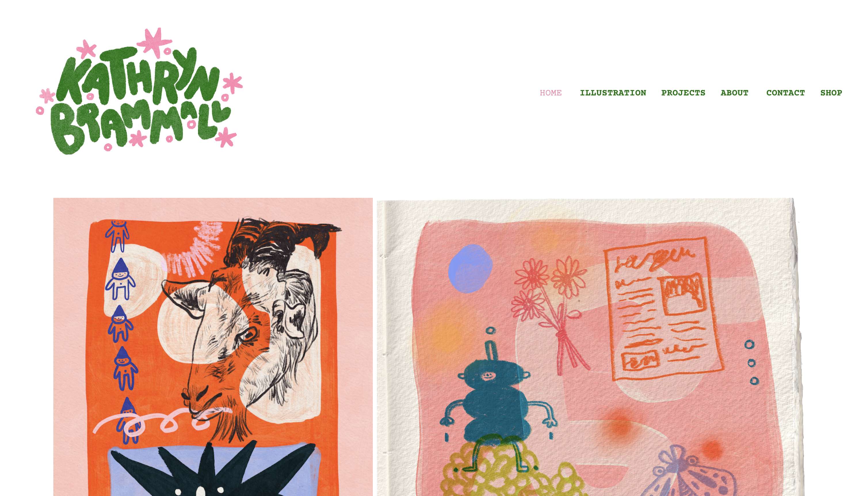 Check out my new website! by Kathryn Brammall
