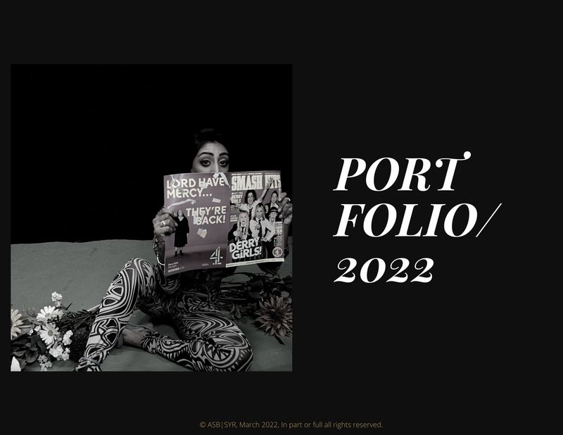 Portfolio 2022 Maximalism Empowerment ASB 22 by Andrea Bonfield