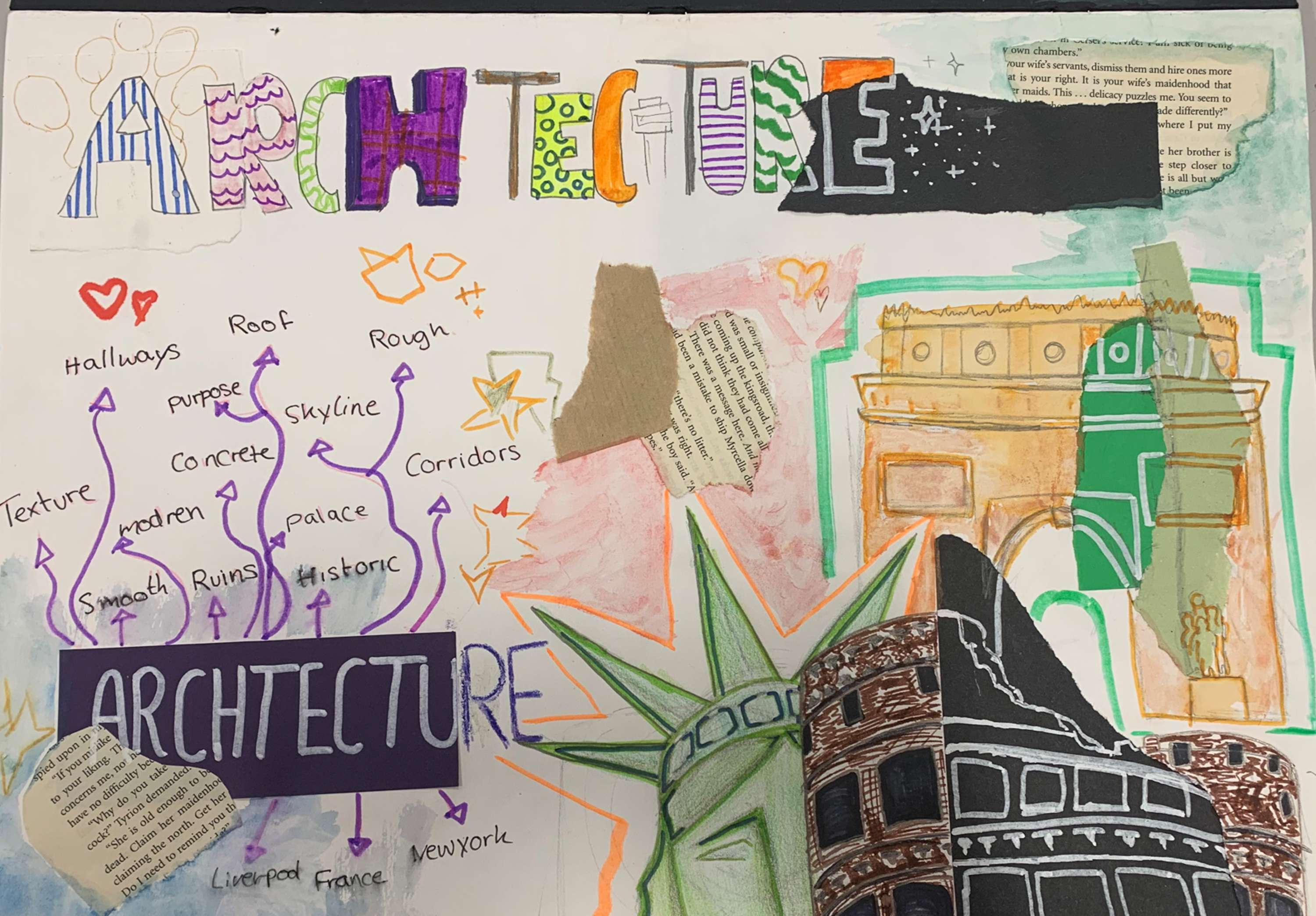 Year 9 Architecture by Charlotte Fahey