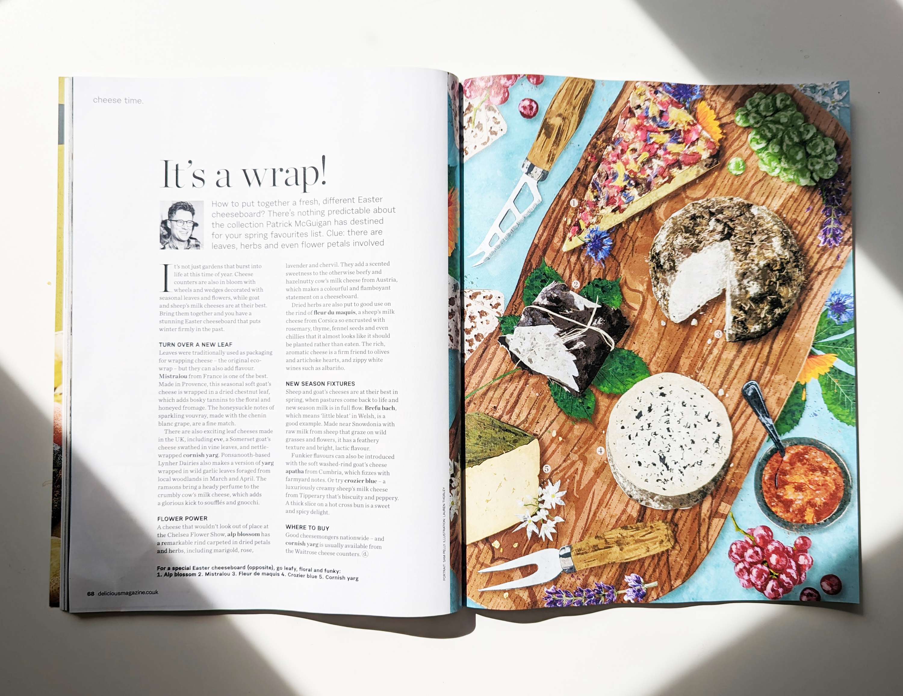 Spring Cheesebord Feature by Lauren Thorley