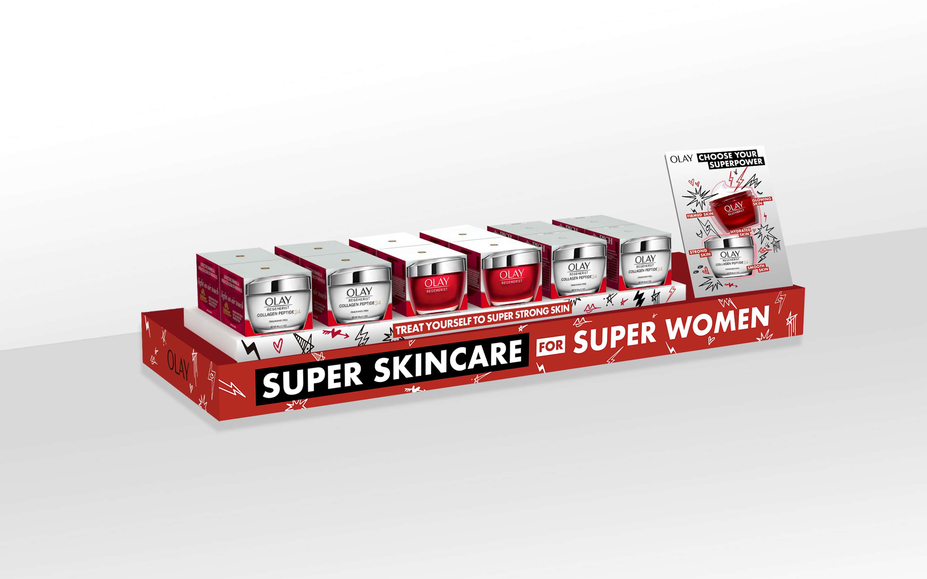 Skincare with super powers / Olay by Shane Horn