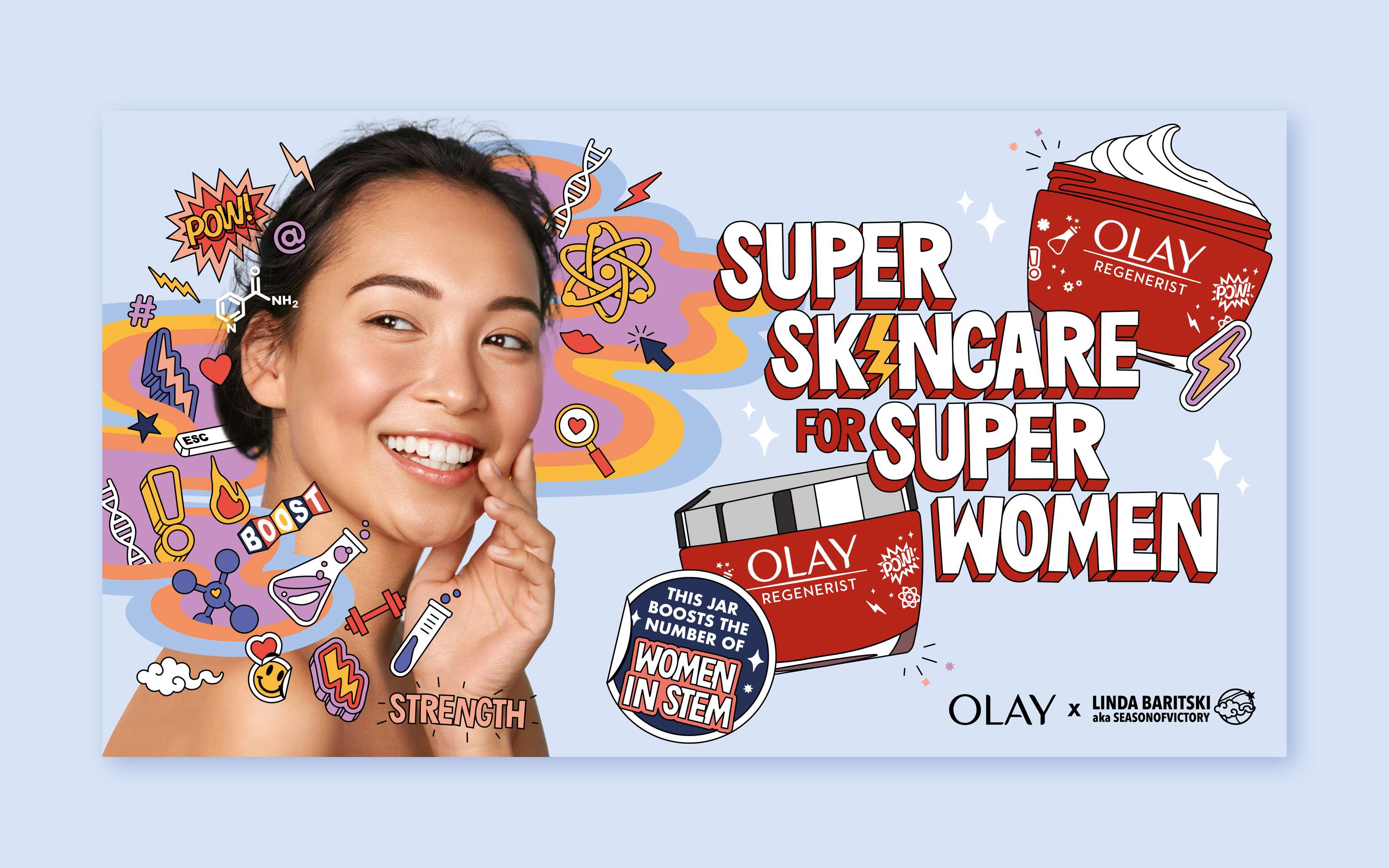 Supporting skin science / Olay by Shane Horn