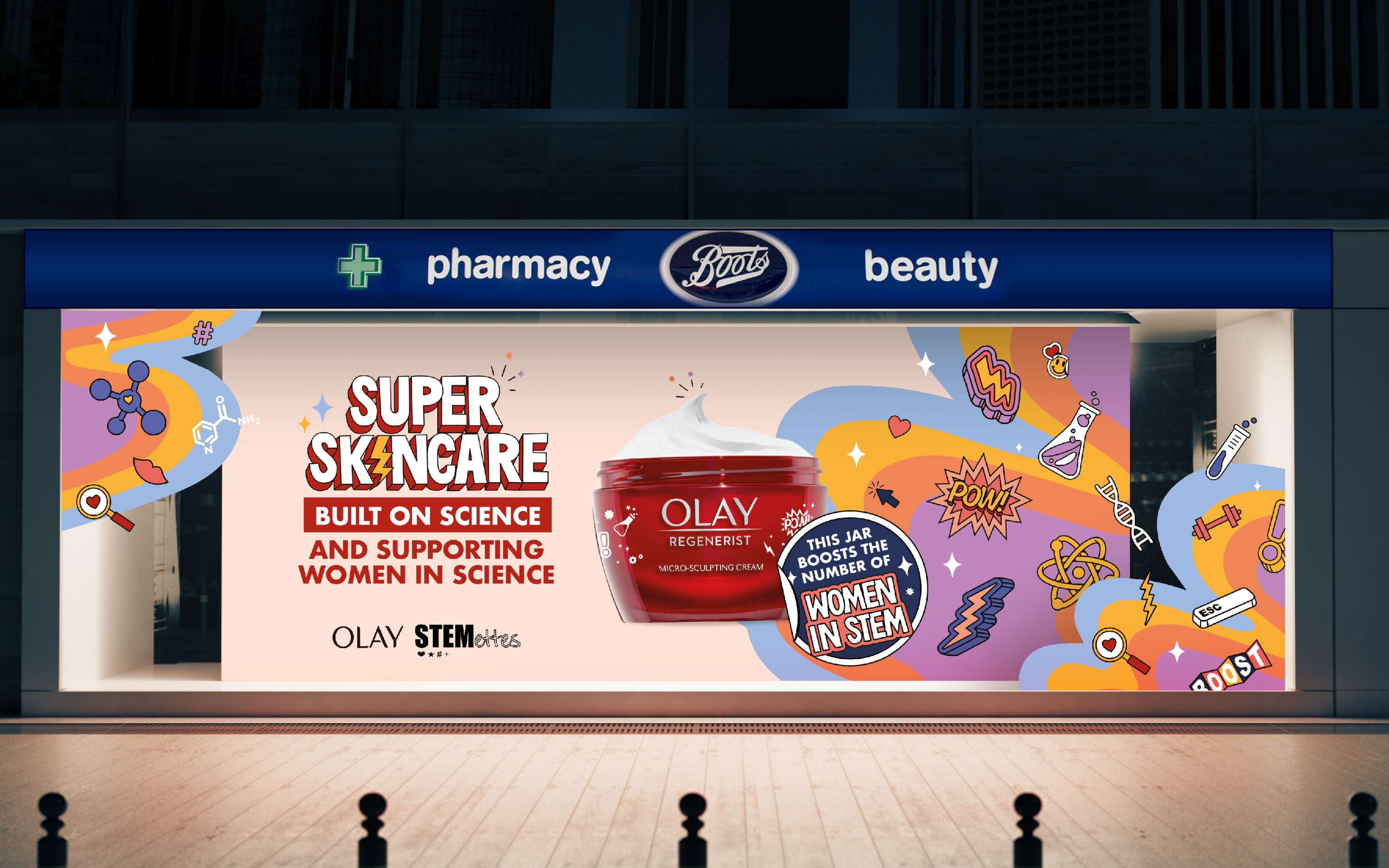 Supporting skin science / Olay by Shane Horn