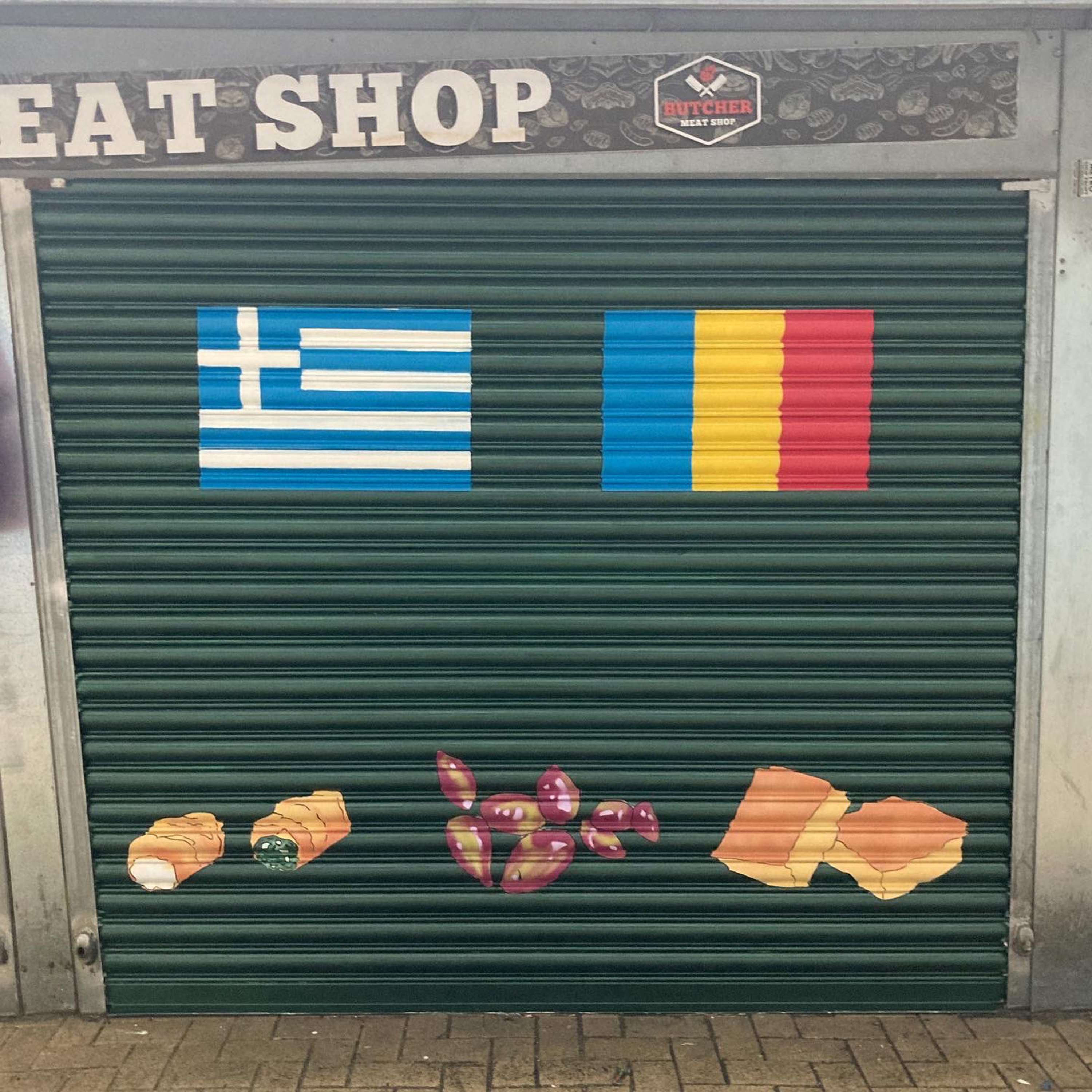 Mk Open Market Shutter Commission by Robin Clements