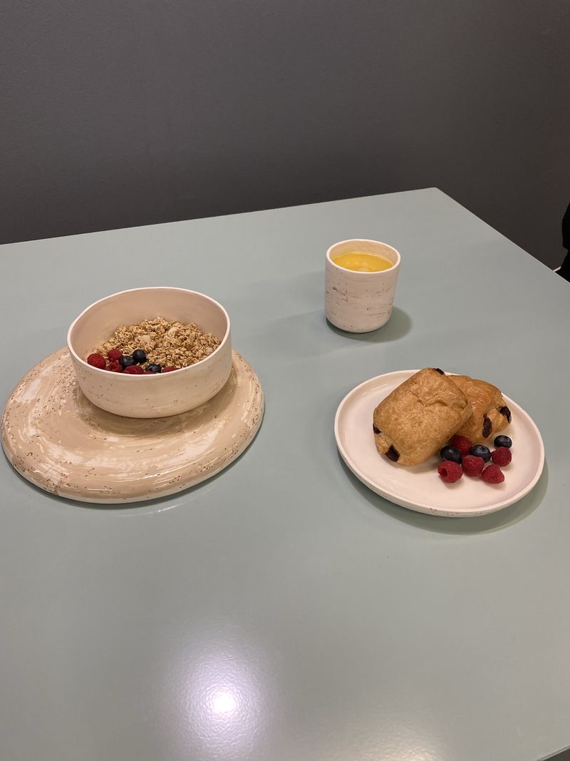Sesame breakfast set by Megan Keeling