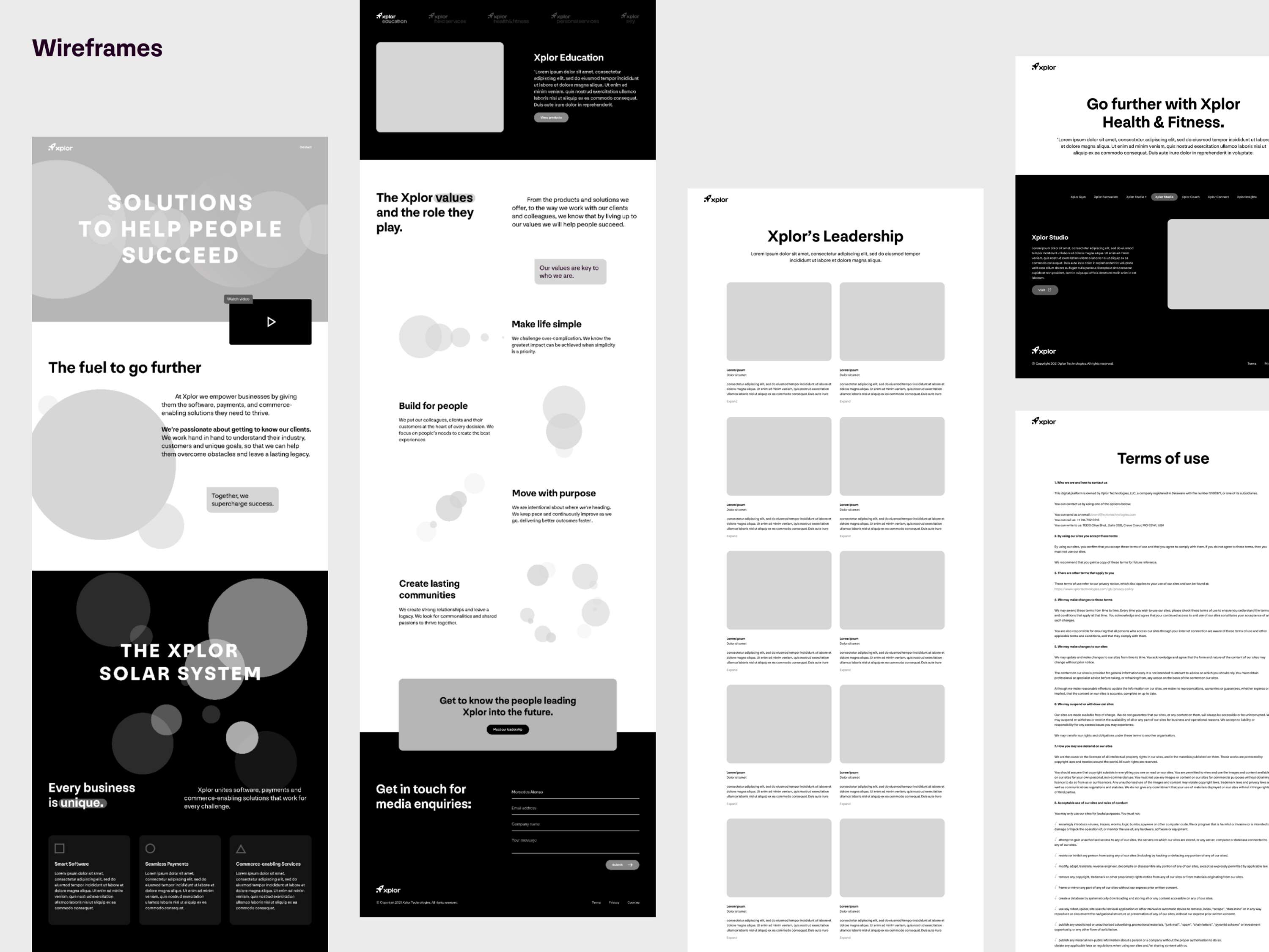 Creating a dynamic website and a scalable design language for a global provider of business management software, payments and value-added services. by Mercedes Alonso