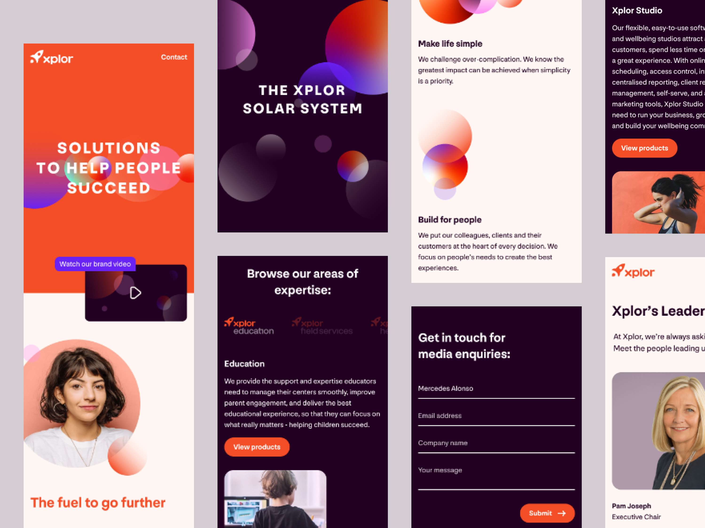 Creating a dynamic website and a scalable design language for a global provider of business management software, payments and value-added services. by Mercedes Alonso