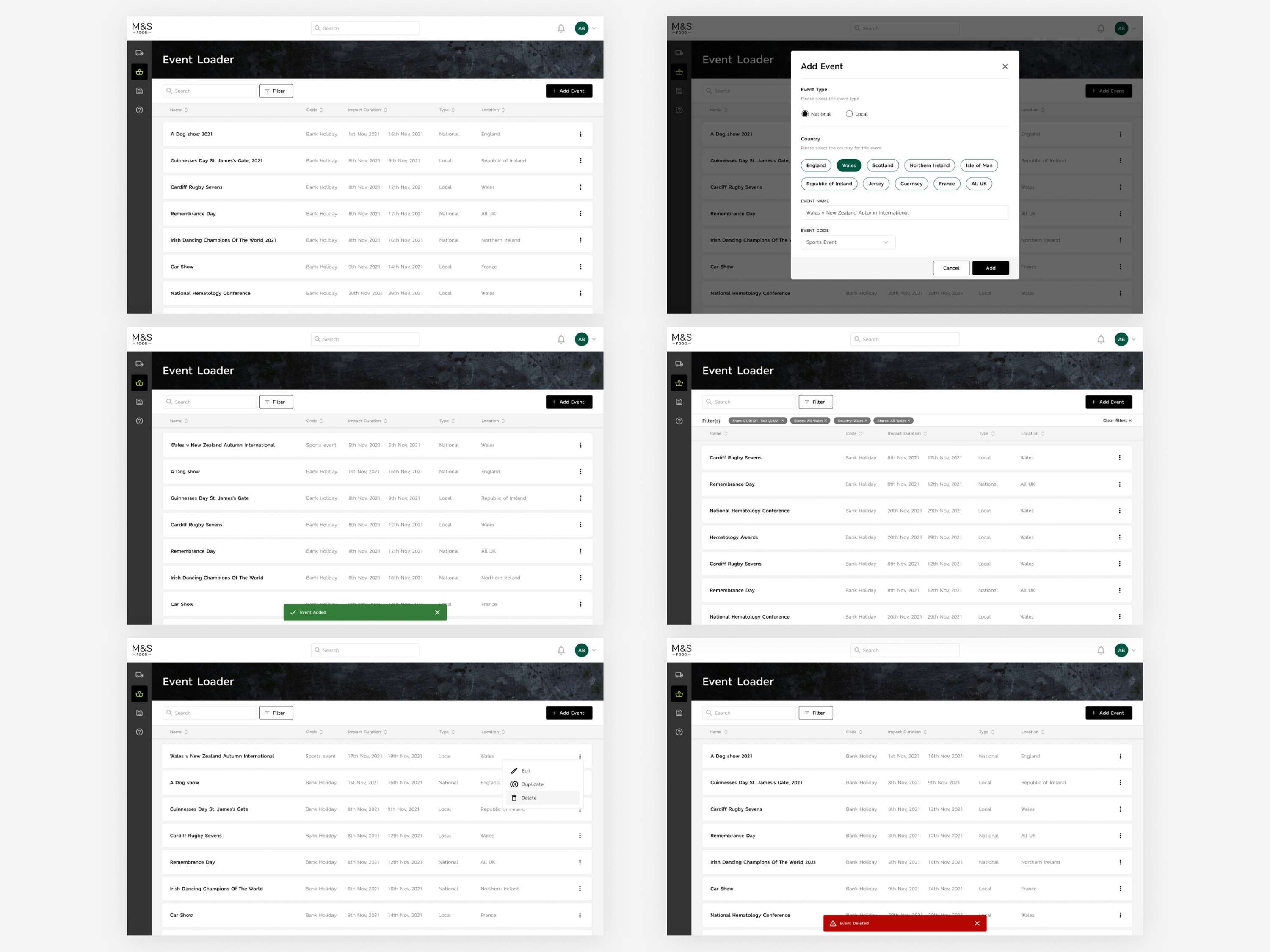Rebuilding the design foundations and user interface for a one-stop shop platform for M&S Food and their suppliers. by Mercedes Alonso