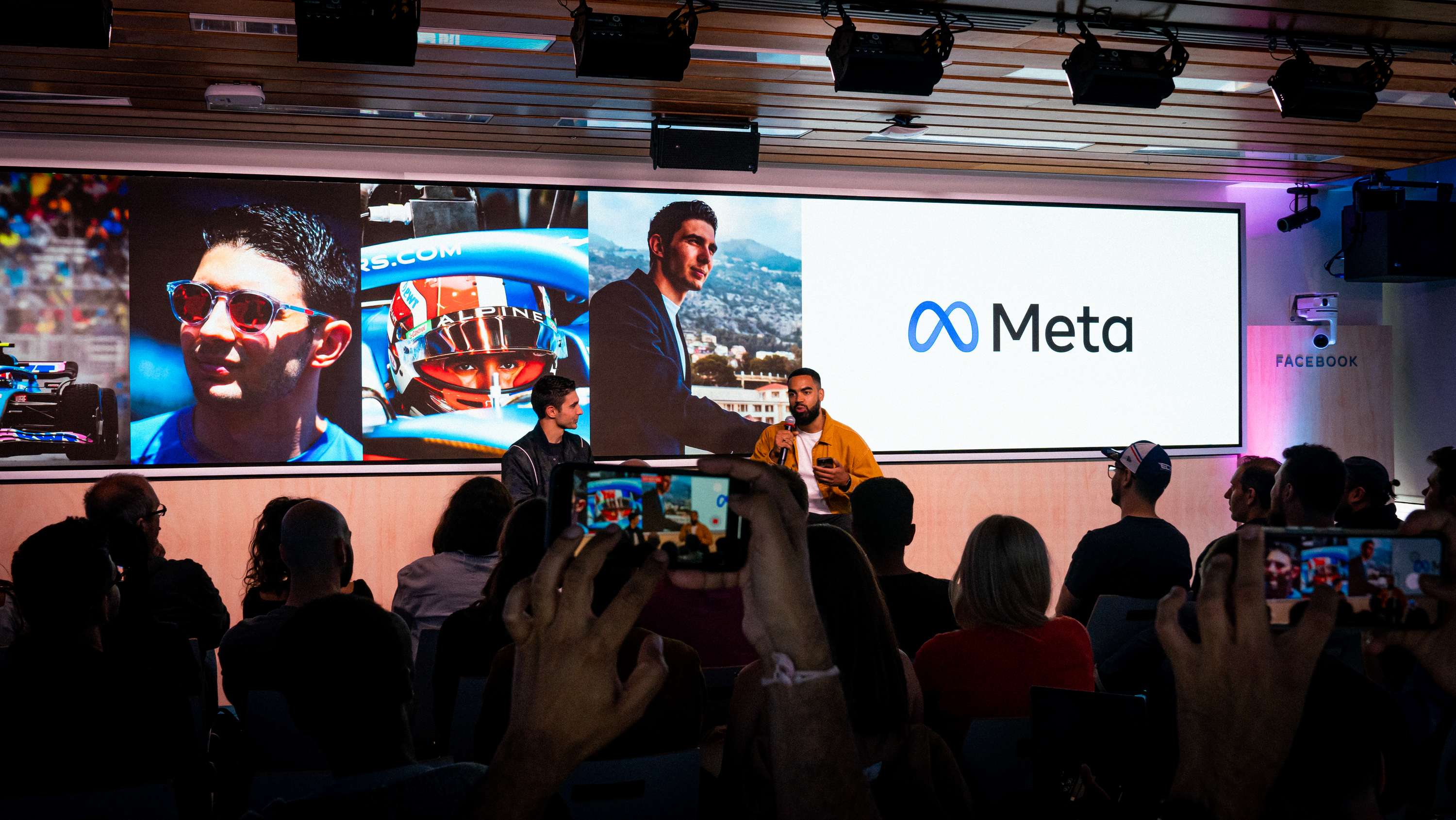 Esteban Ocon at Meta HQ by Ronald Olaibi