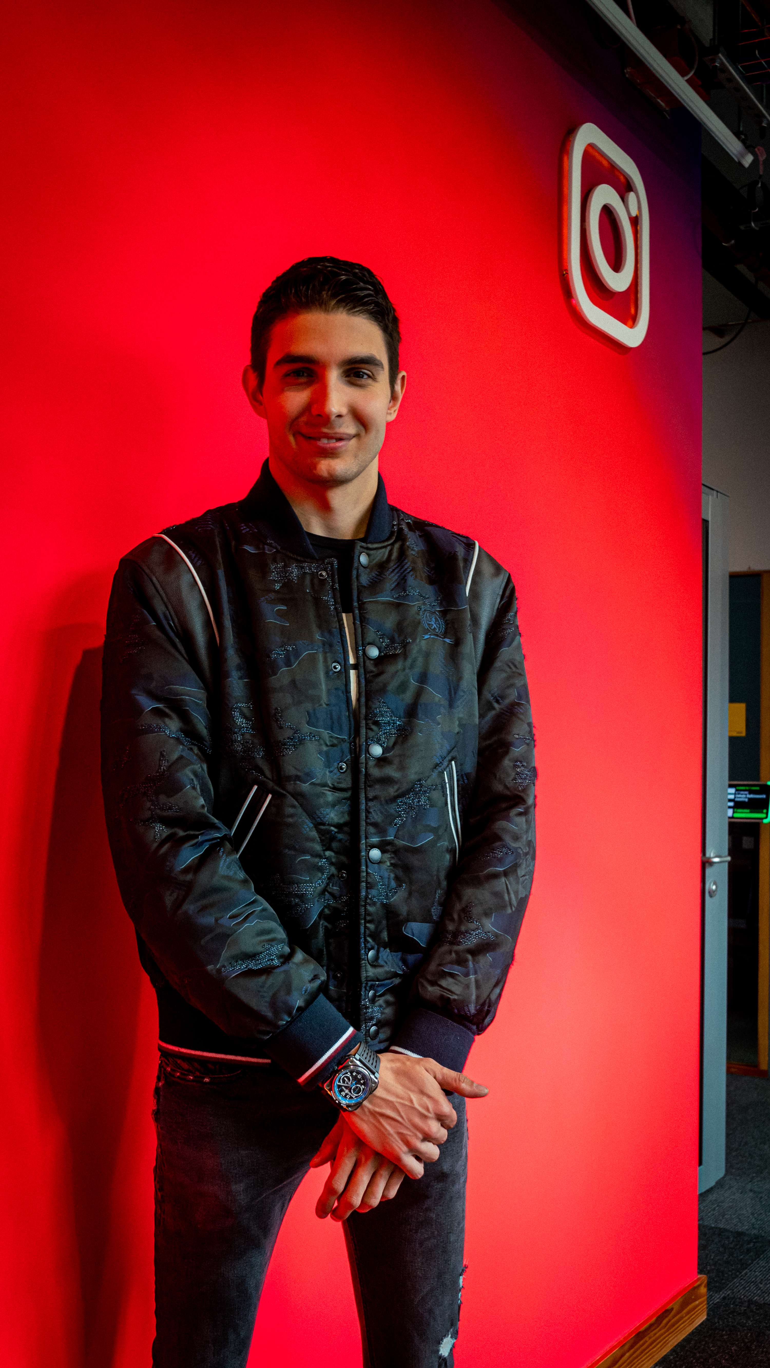 Esteban Ocon at Meta HQ by Ronald Olaibi