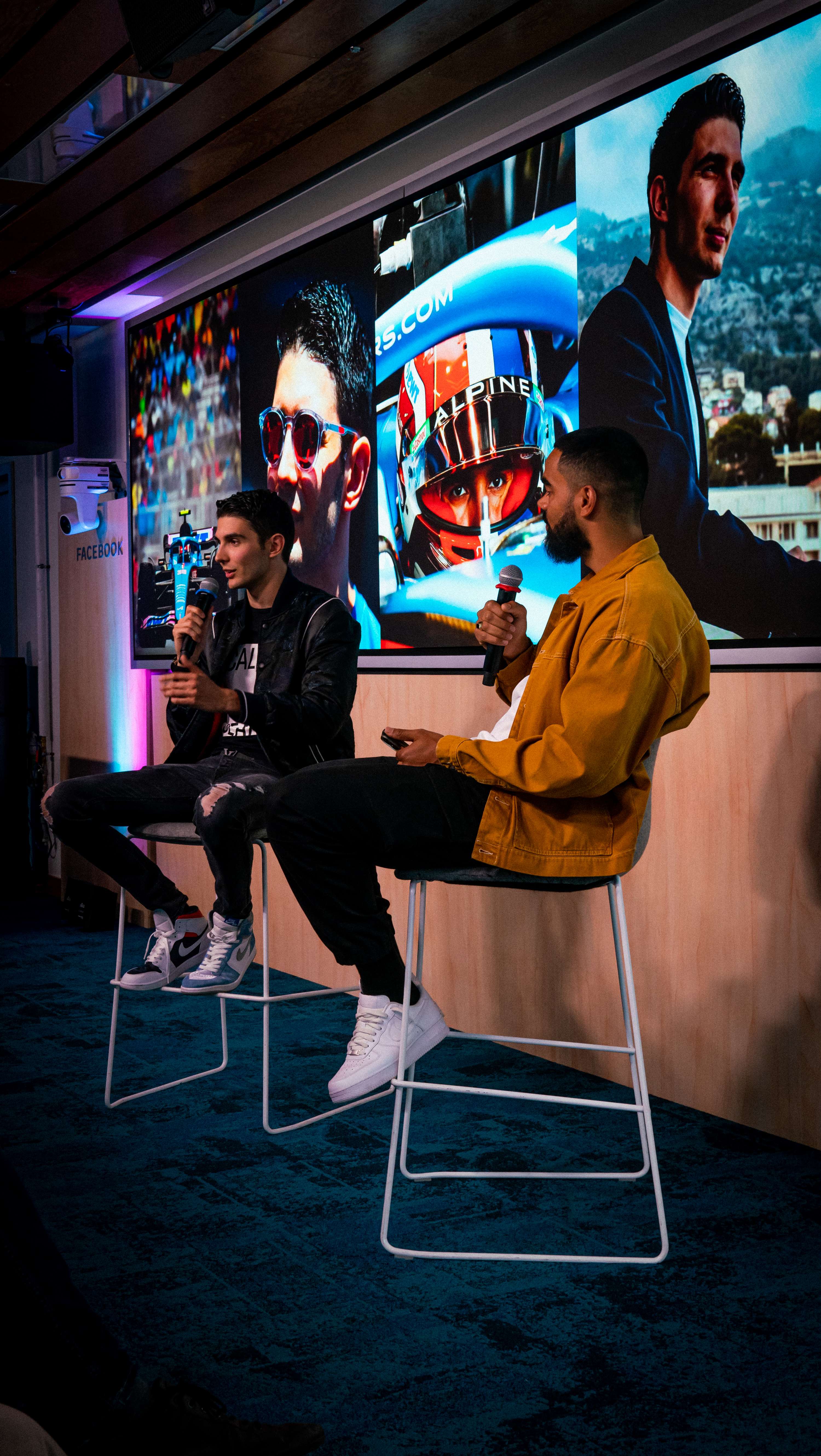 Esteban Ocon at Meta HQ by Ronald Olaibi