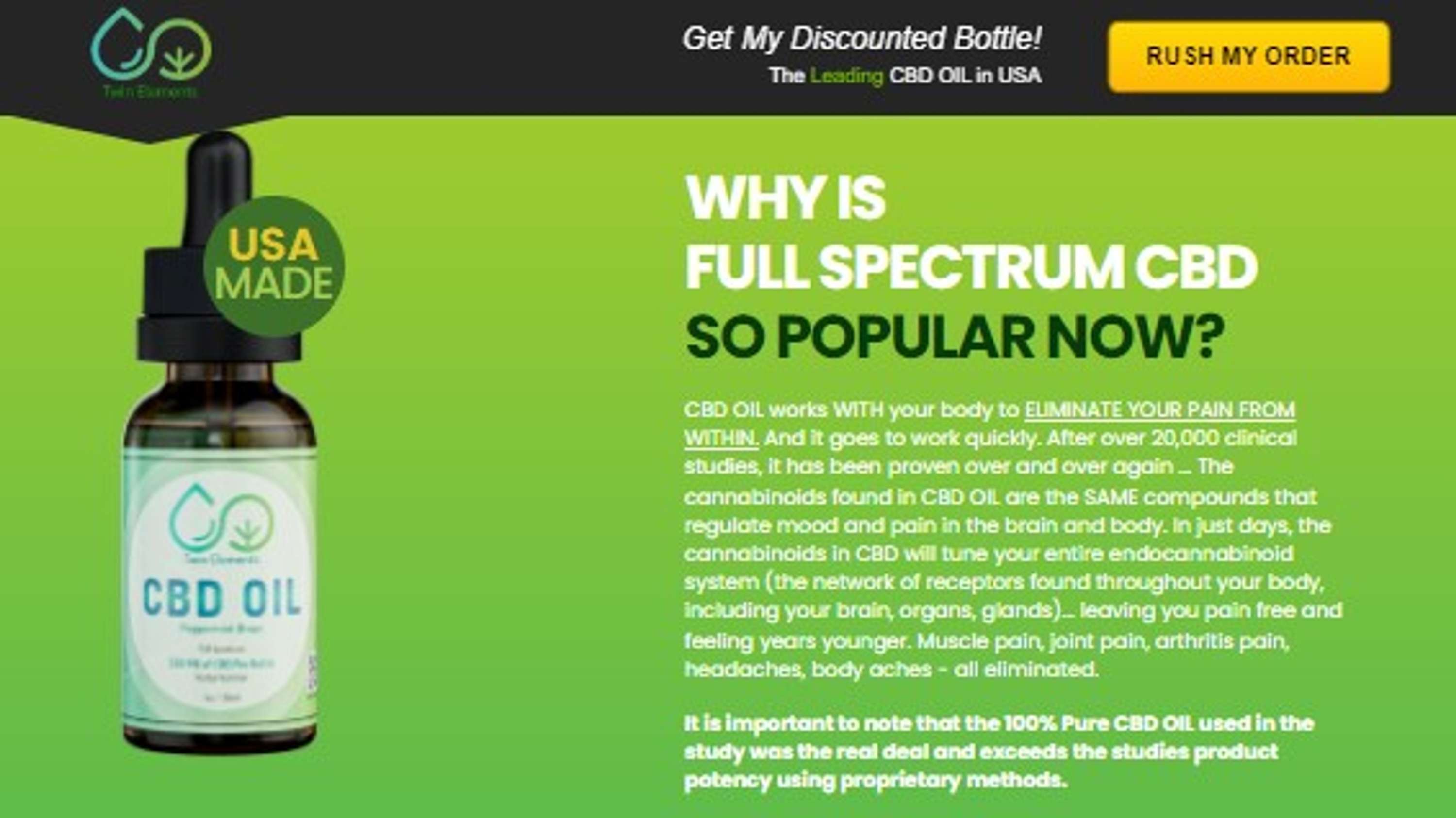 Twin Elements CBD Oil (NEW 2022!) Does It Work Or Just Cheap Scam? by Twinelements CBDOil
