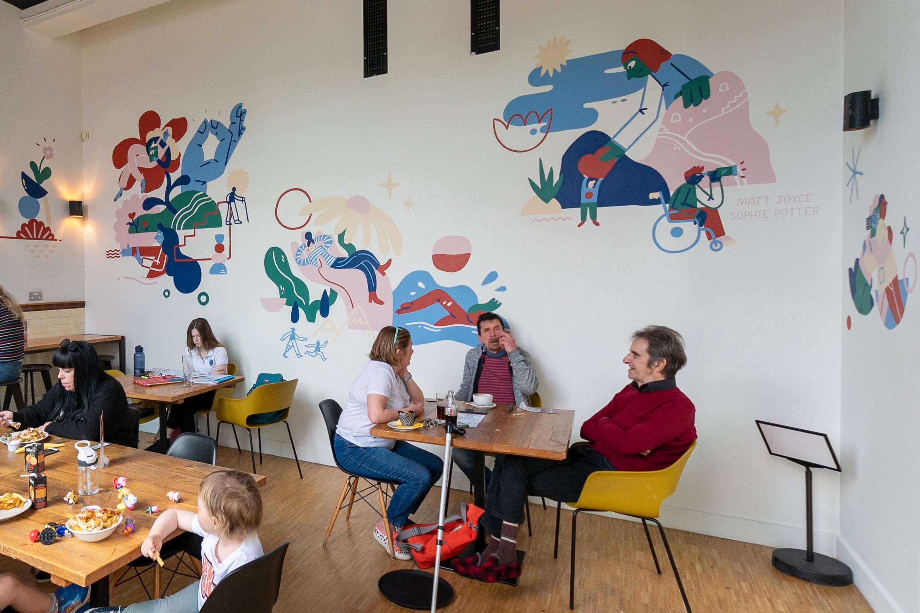 Mural for Chapter by Matt Joyce