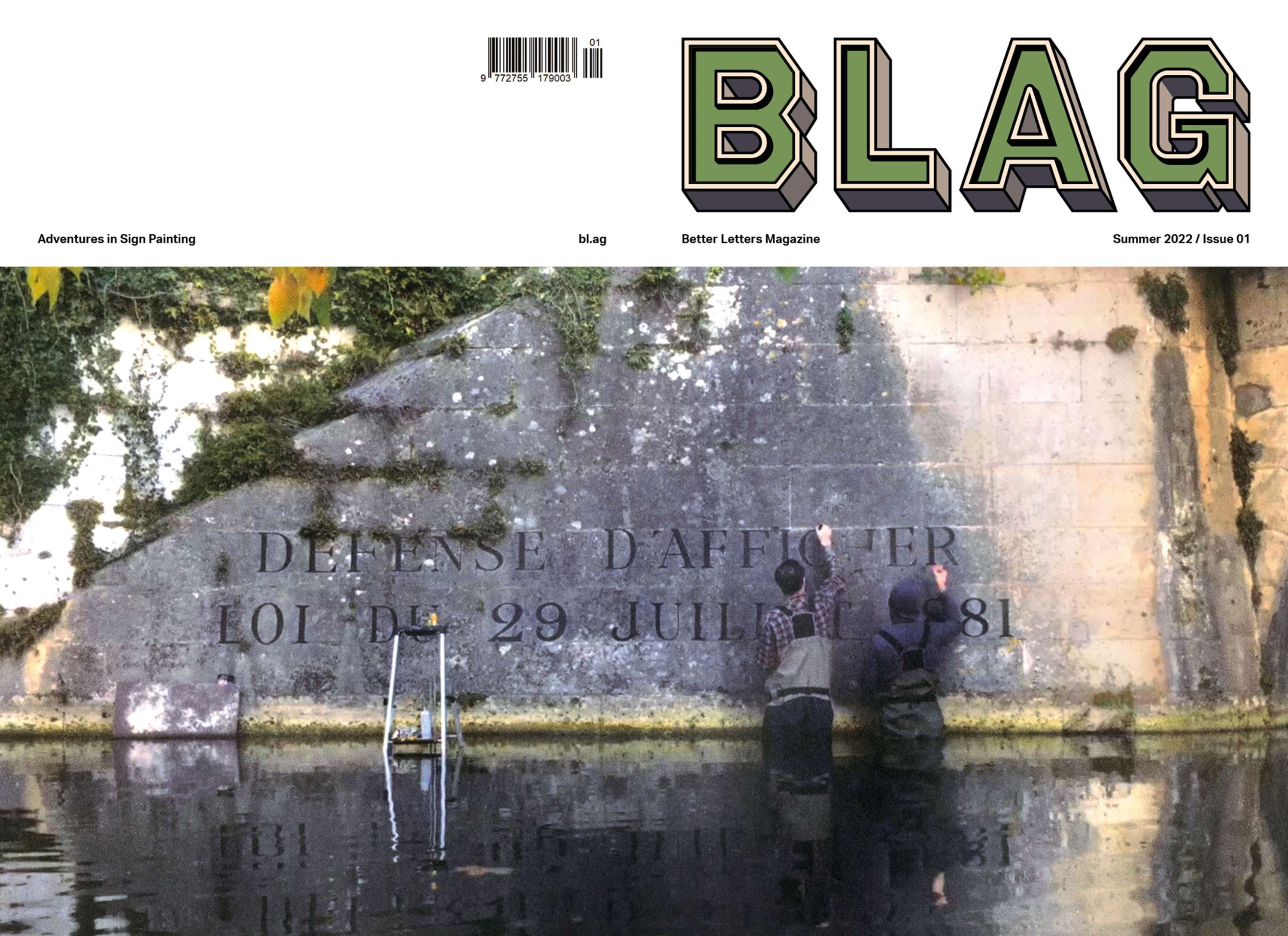 BLAG (Better Letters Magazine) by Sam Roberts