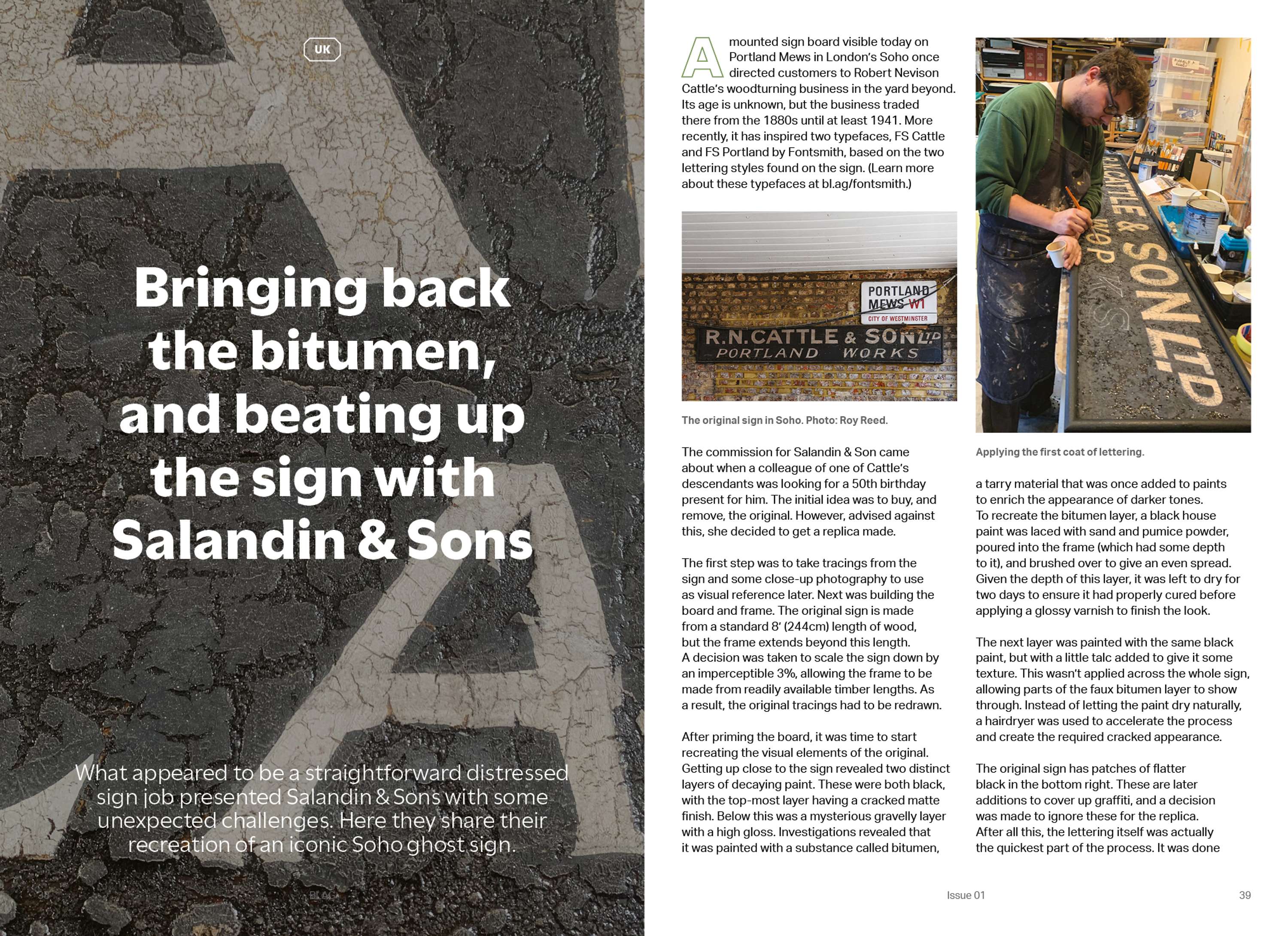 BLAG (Better Letters Magazine) by Sam Roberts