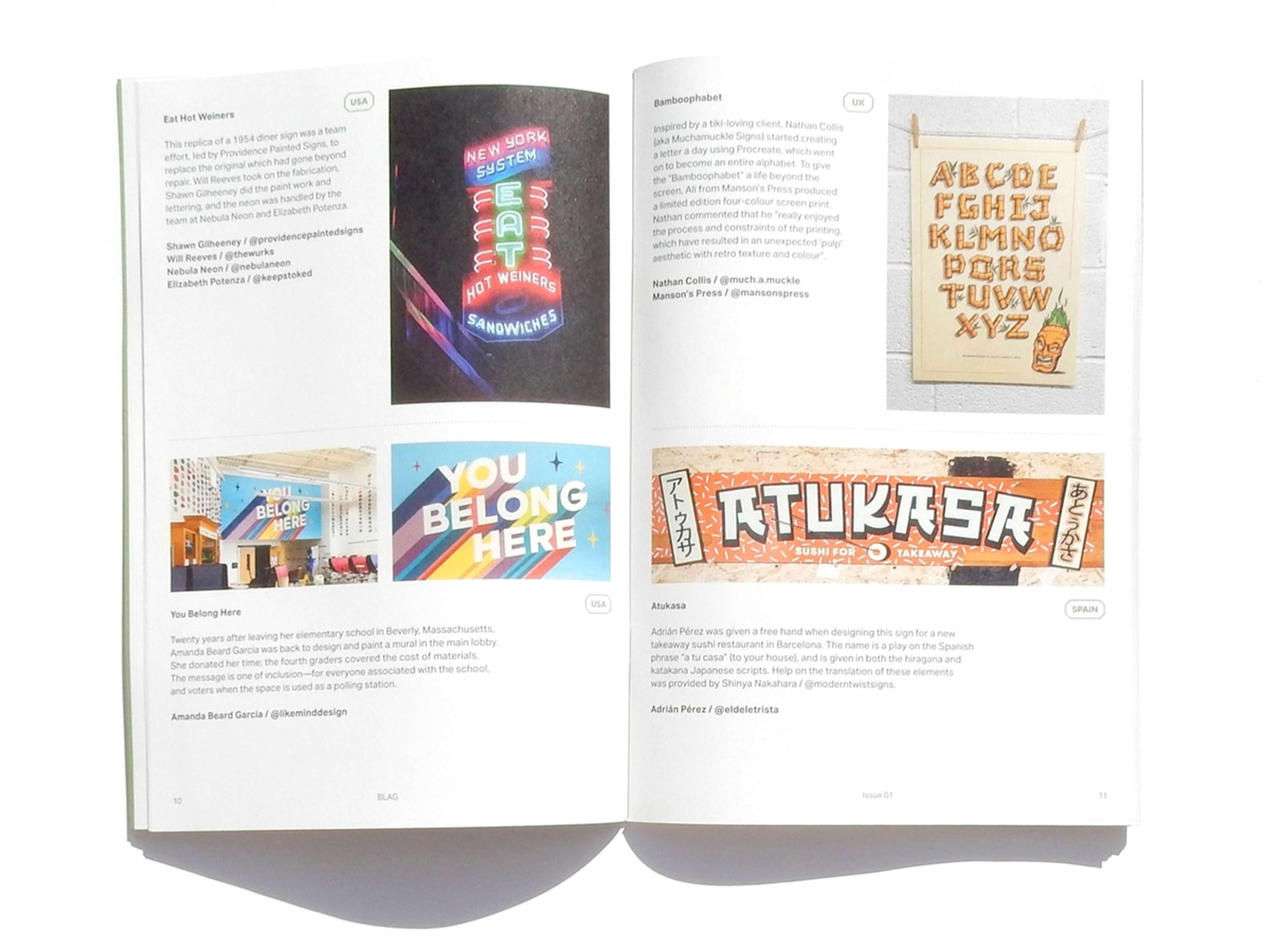 BLAG (Better Letters Magazine) by Sam Roberts