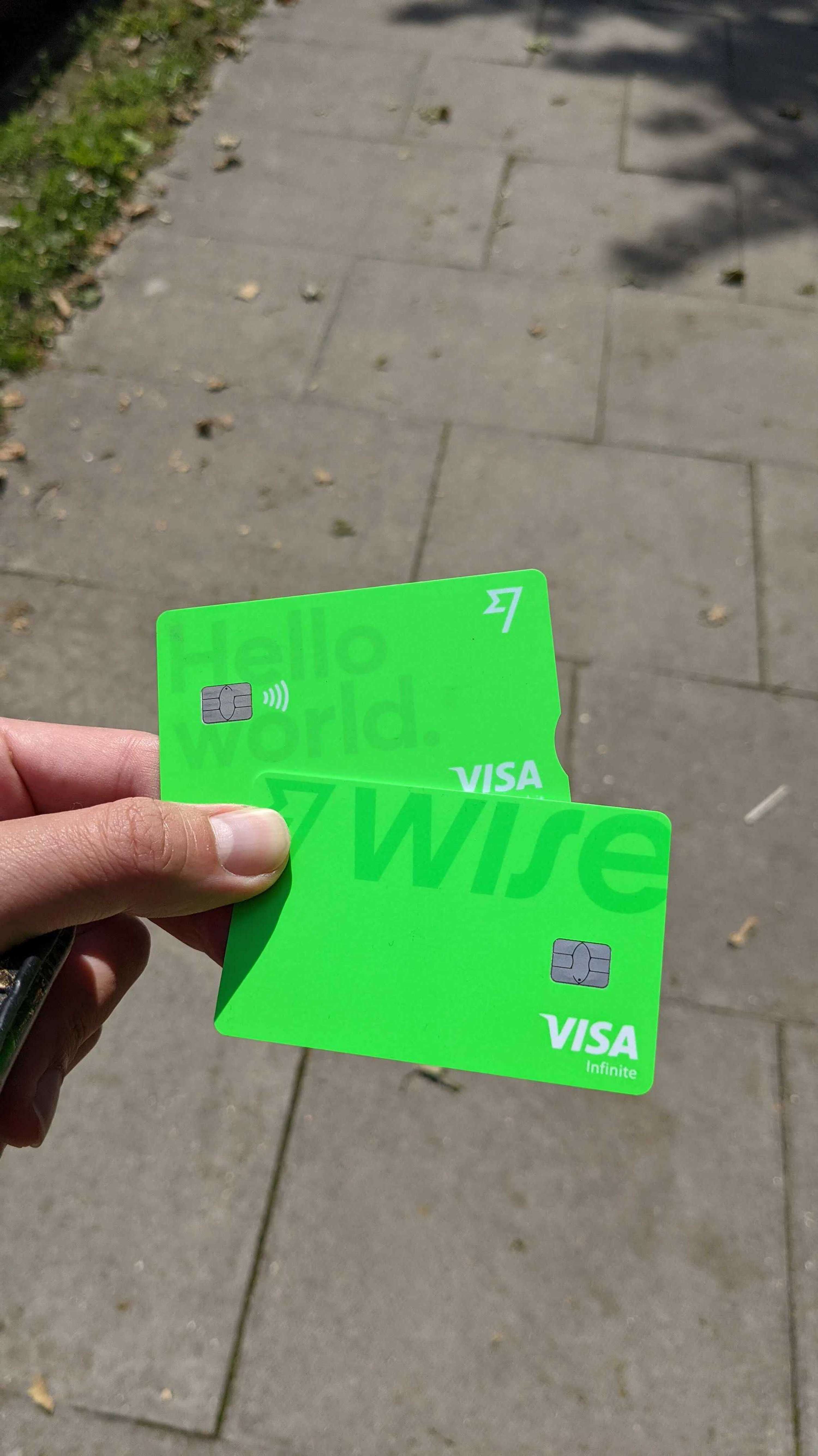 Wise card by Derek Boateng