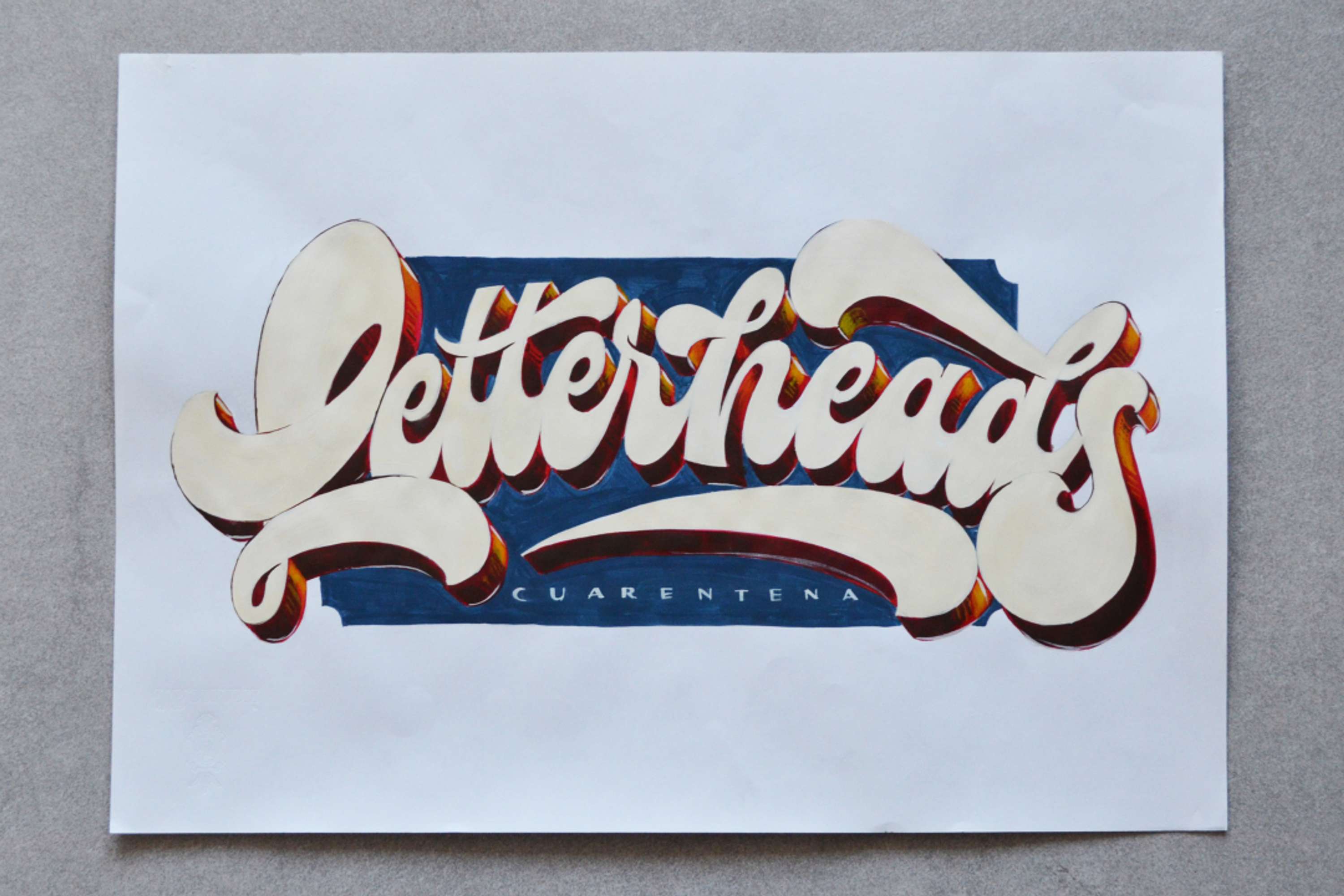 Lockdown Letterheads by Sam Roberts
