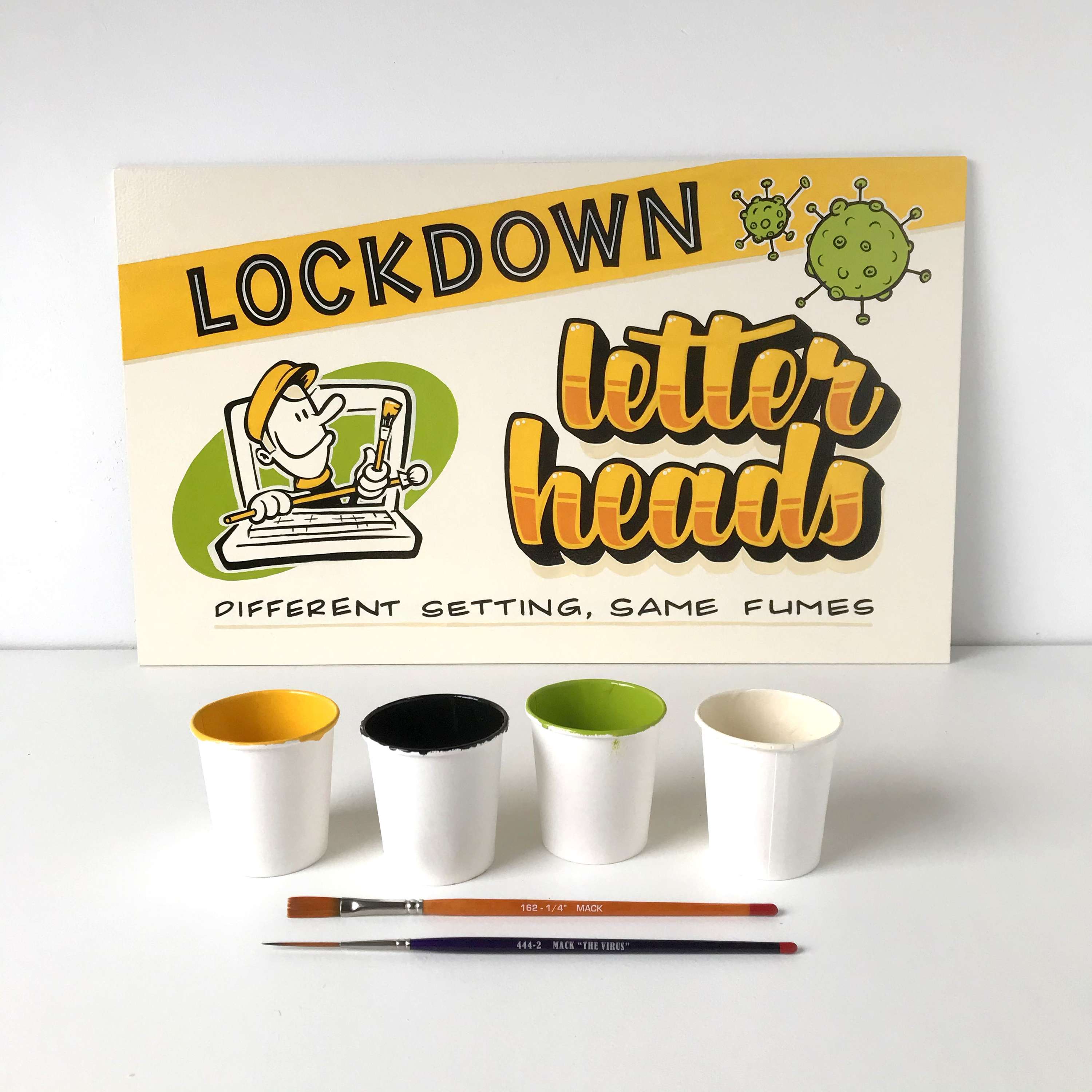Lockdown Letterheads by Sam Roberts