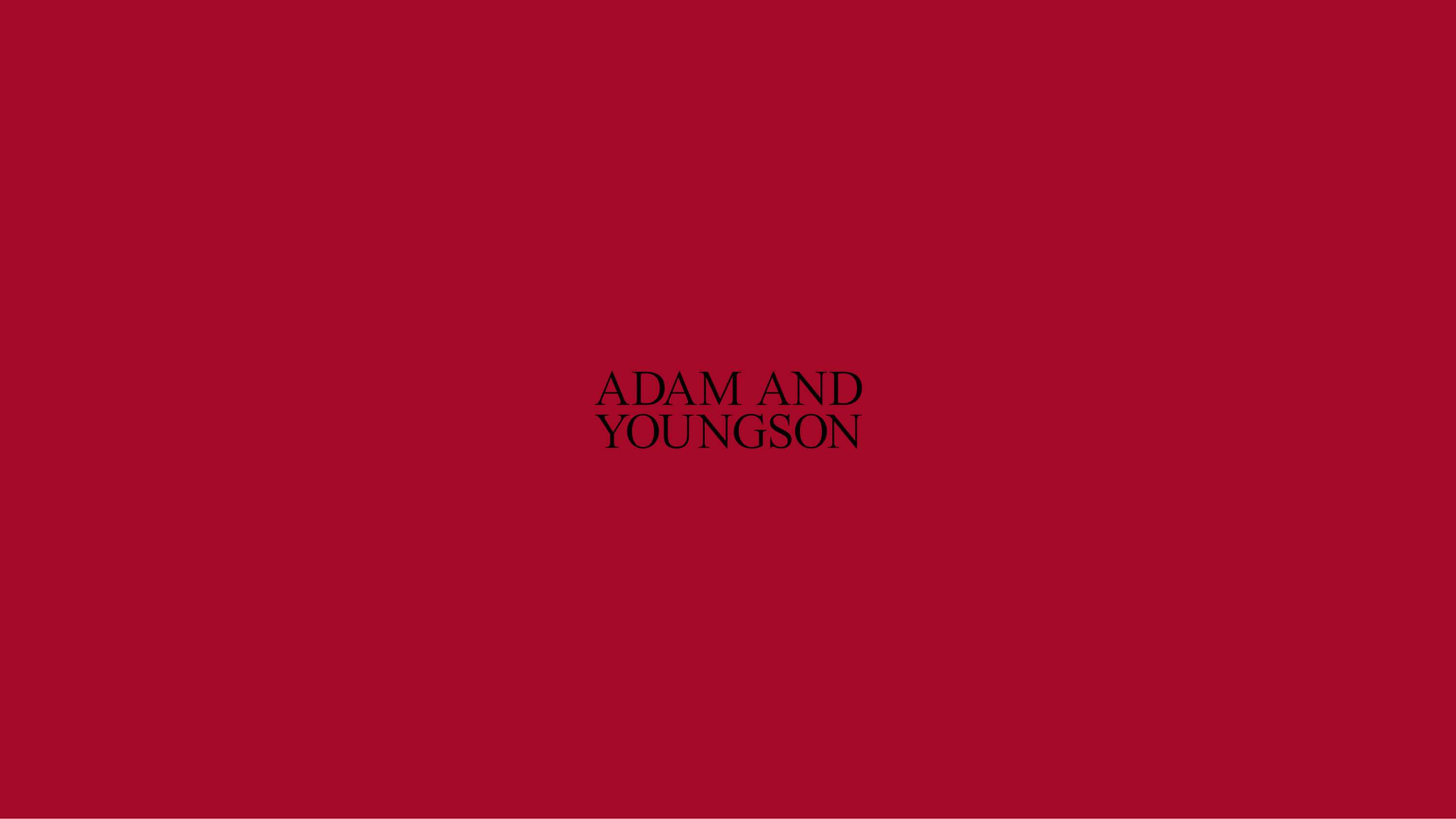 Adam and Youngson by Stuart Hall
