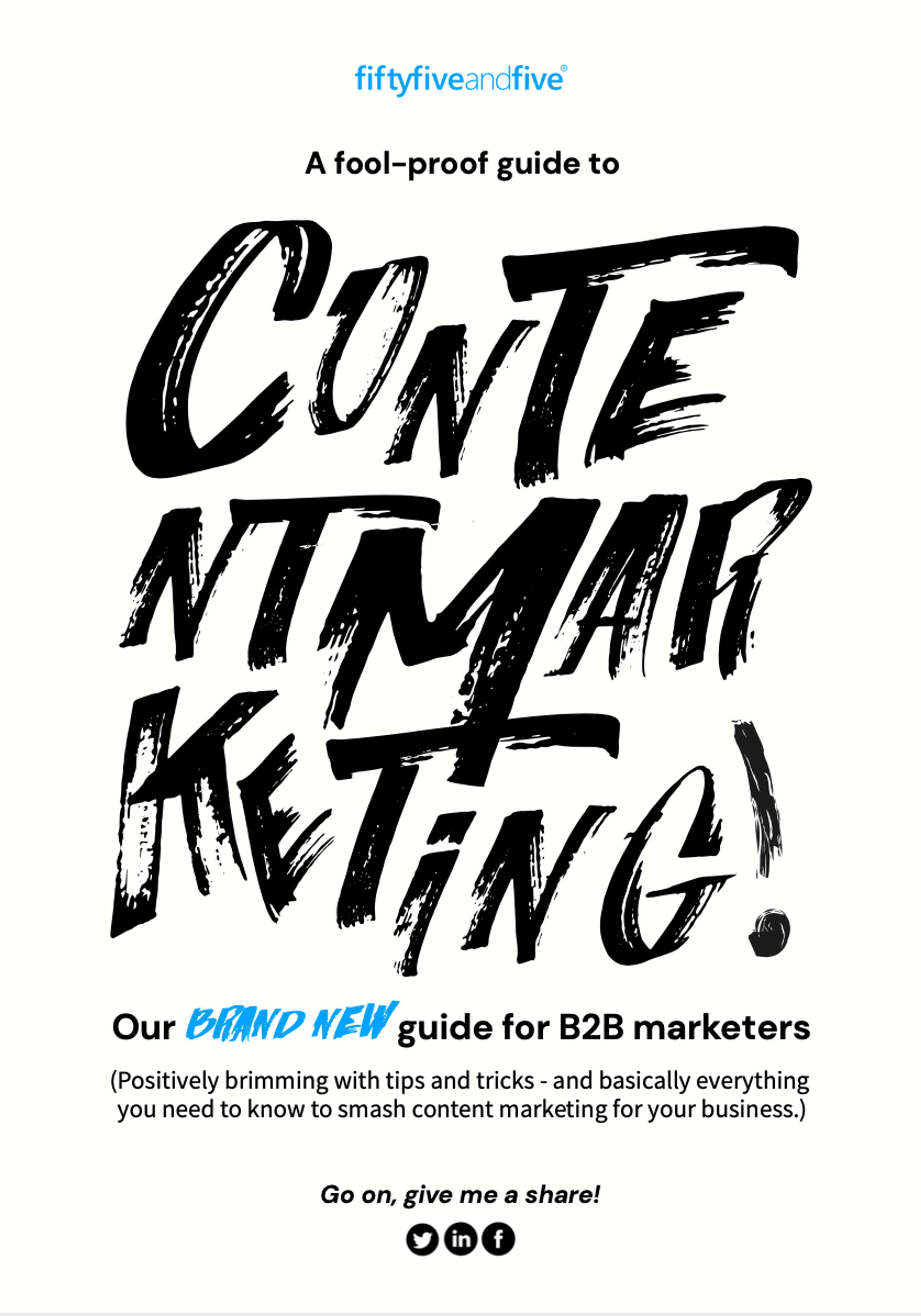 A guide to content marketing by Megan Marris