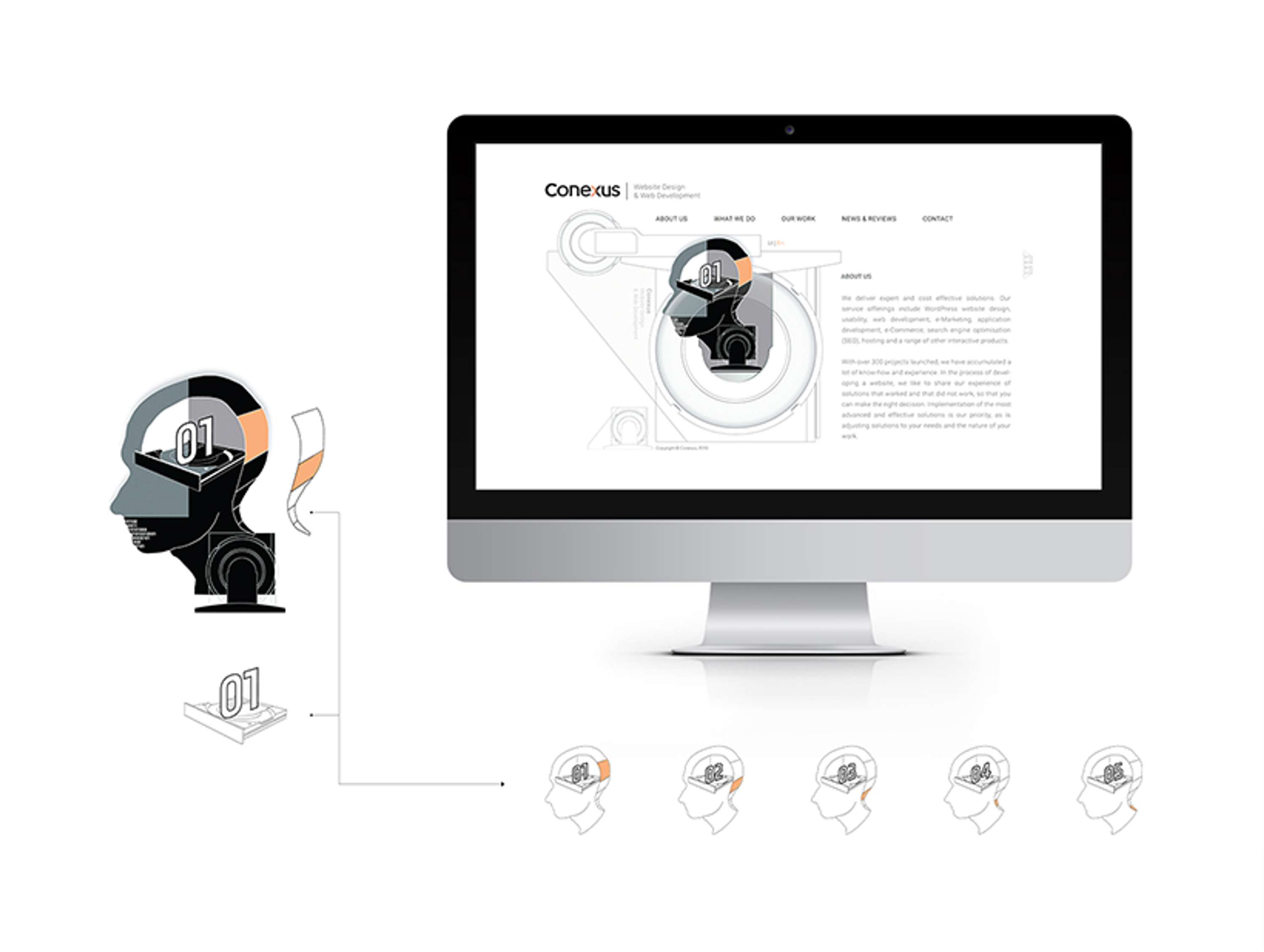 Conexus — Website Design by Domantas Martinkus