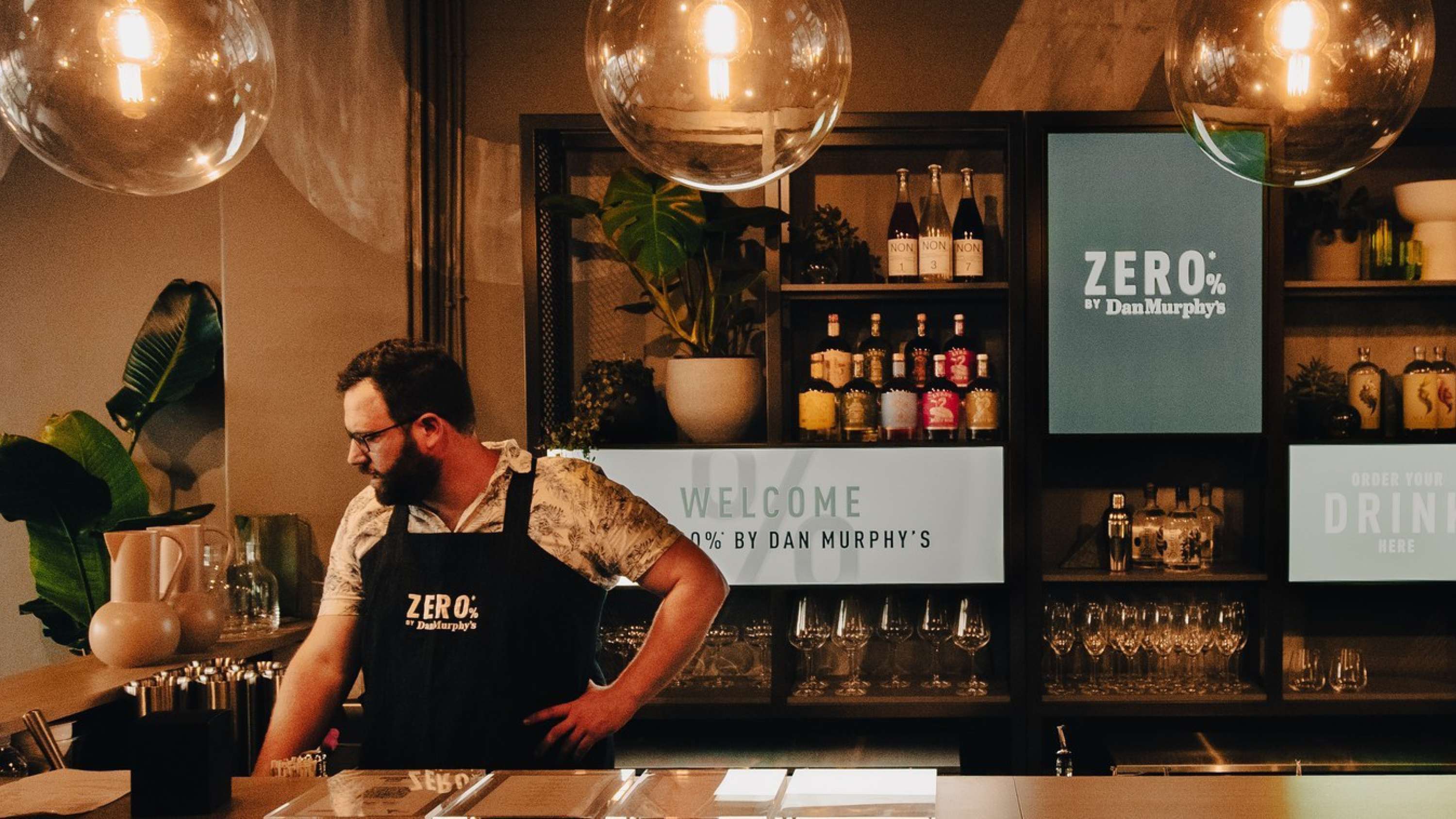 Dan Murphy's - Zero% Pop up bar by Oliver Scully