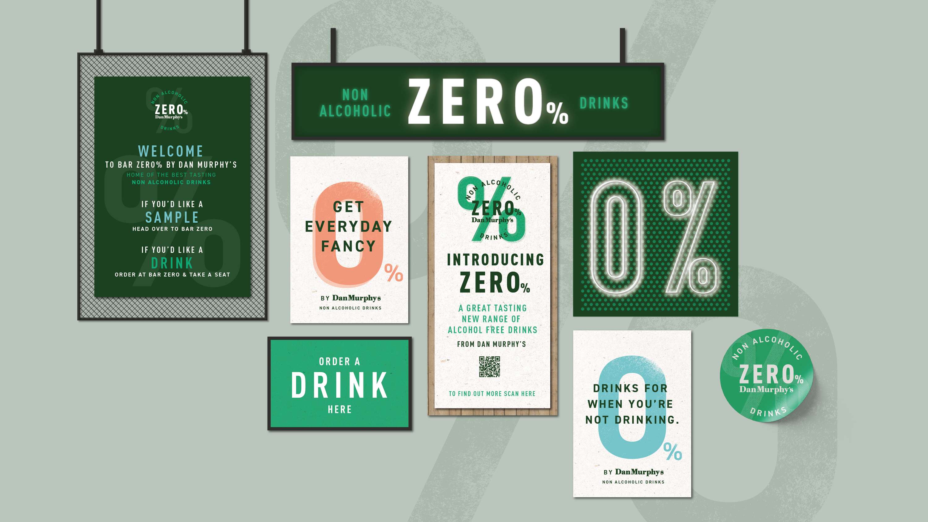 Dan Murphy's - Zero% Pop up bar by Oliver Scully