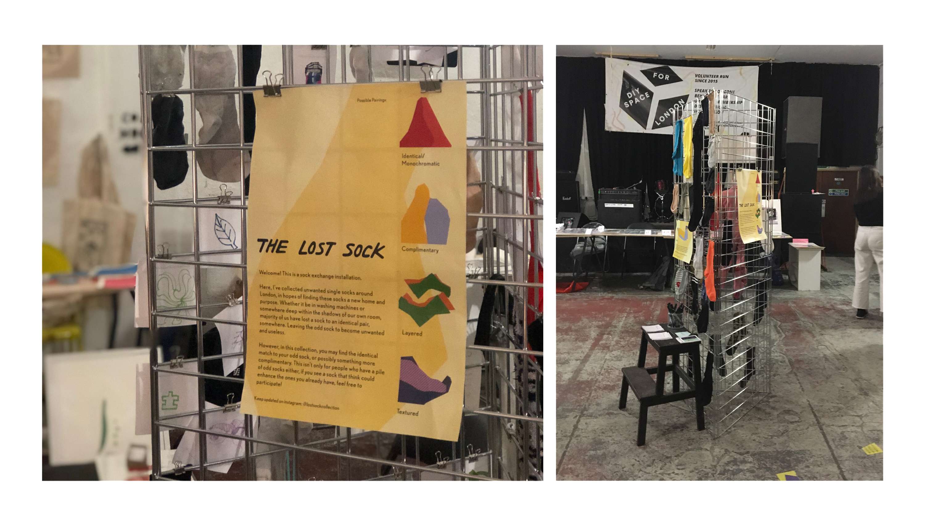 The Lost Sock Project by Adrienne Lin