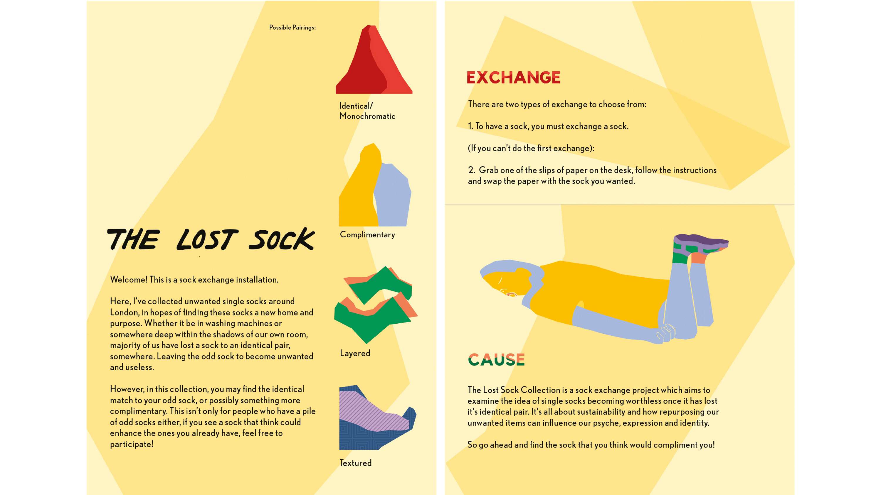 The Lost Sock Project by Adrienne Lin