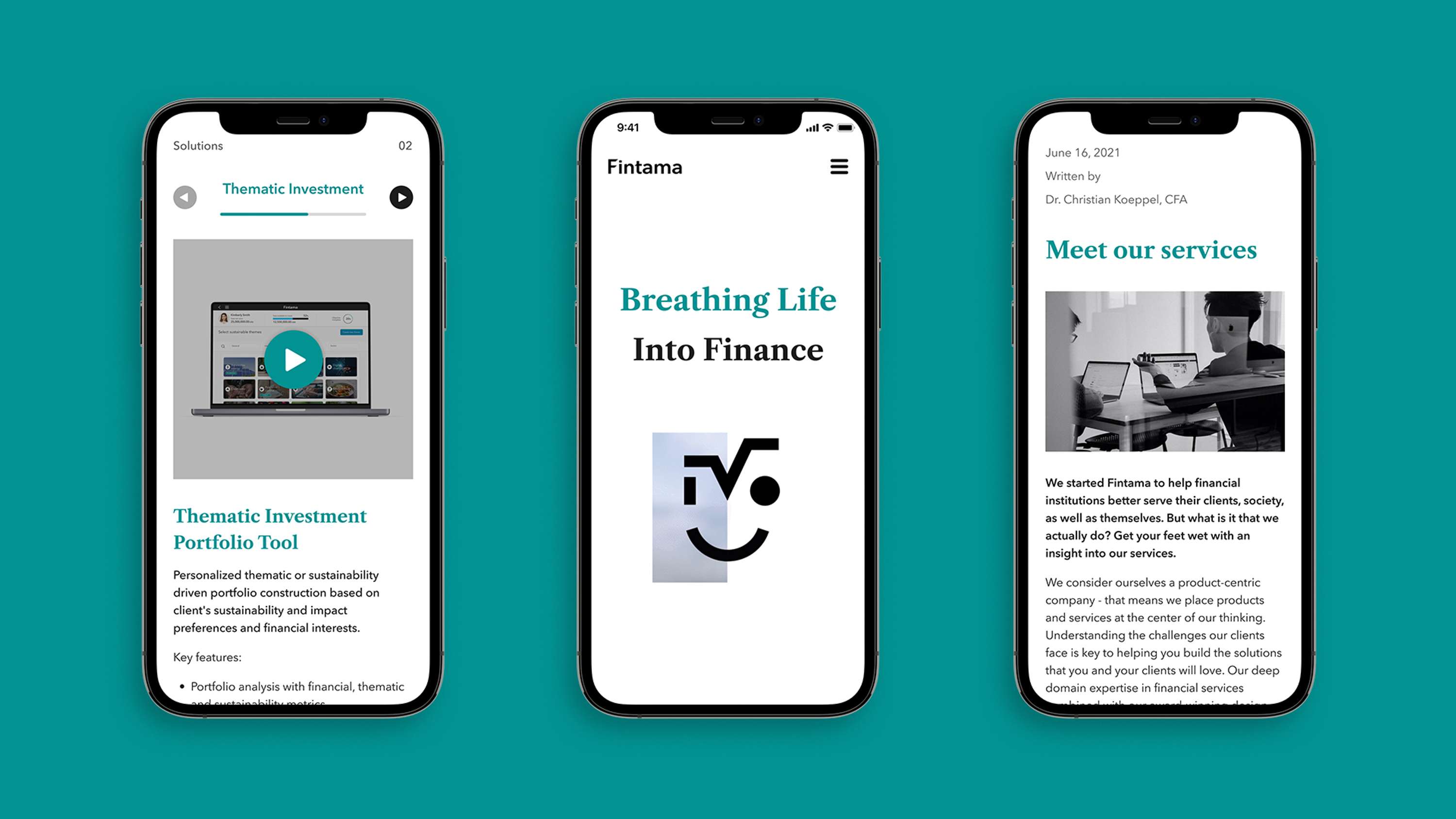 Fintama Website by Andrei Titus Alexa