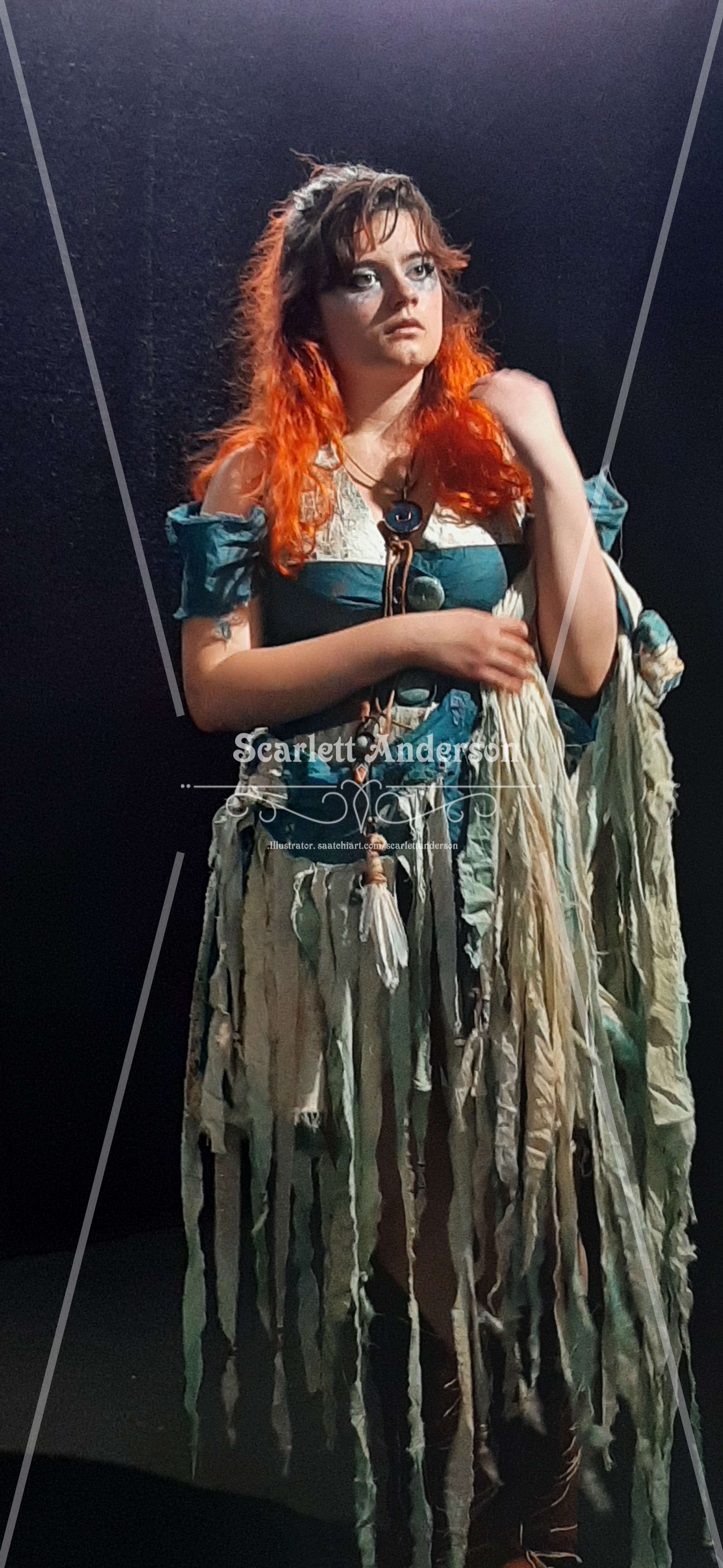 Miranda, from Shakespeare's the Tempest by Scarlett Anderson