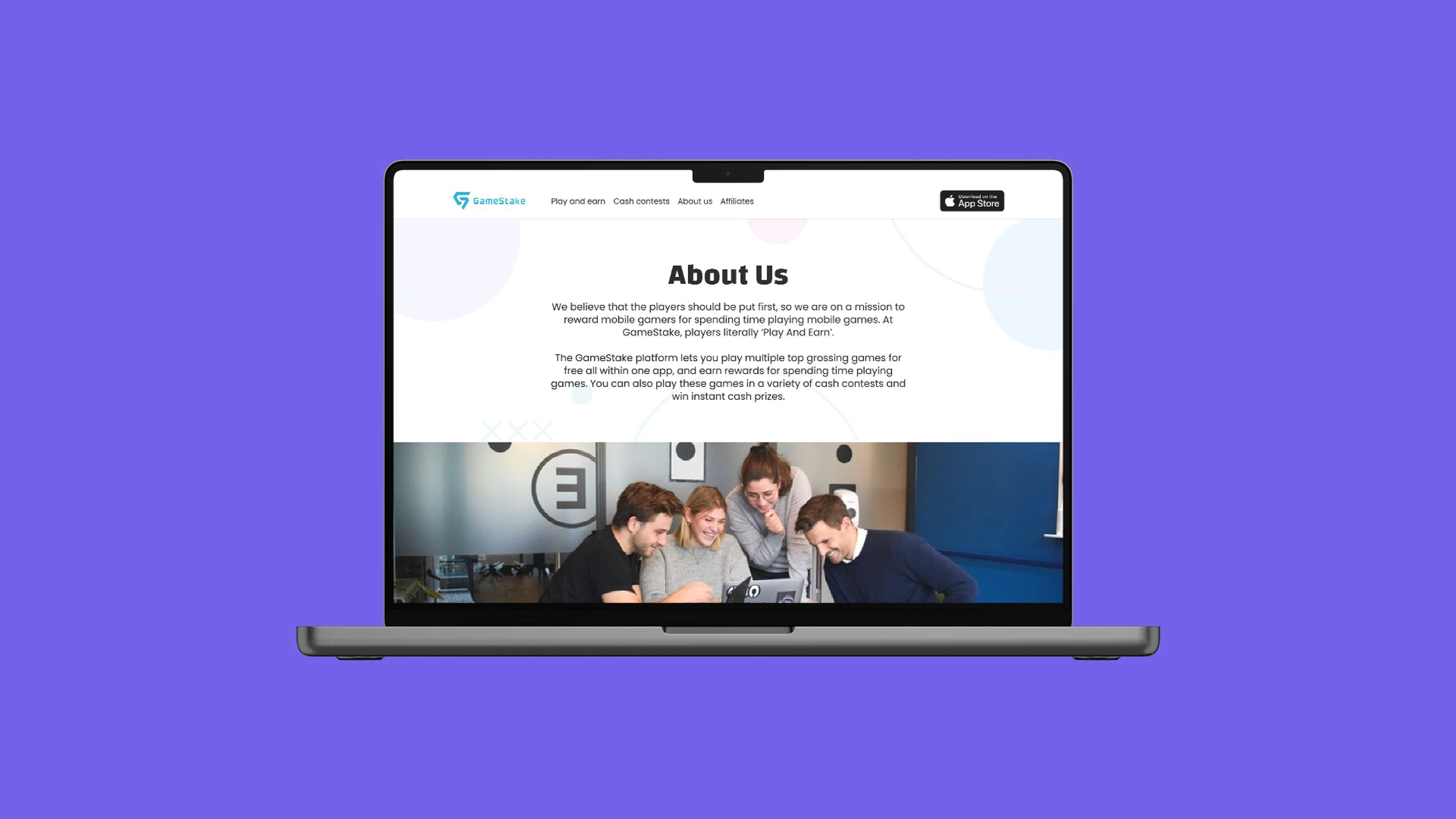 GameStake Website by Andrei Titus Alexa