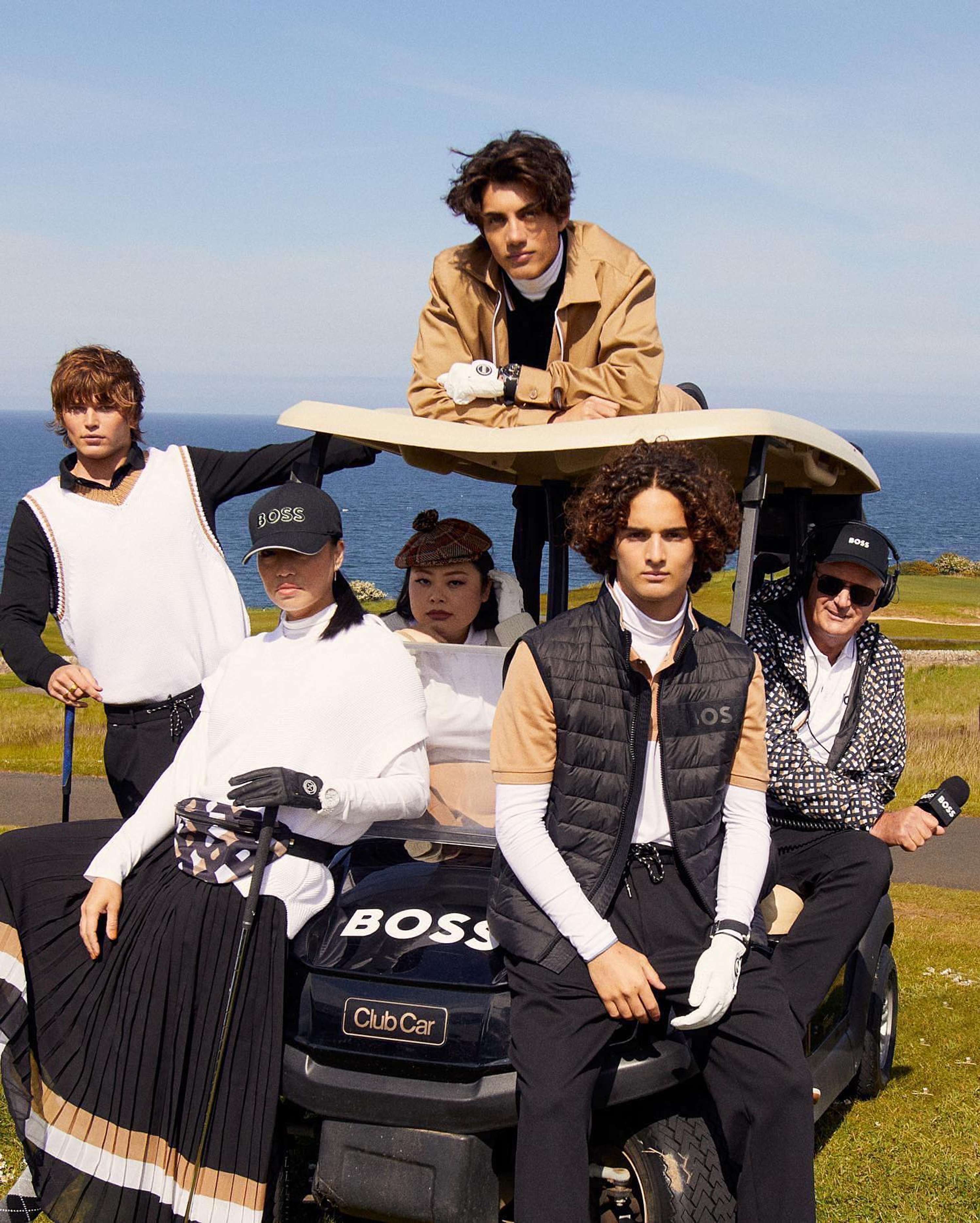 Hugo Boss X Golf Campaign by Jules Roman