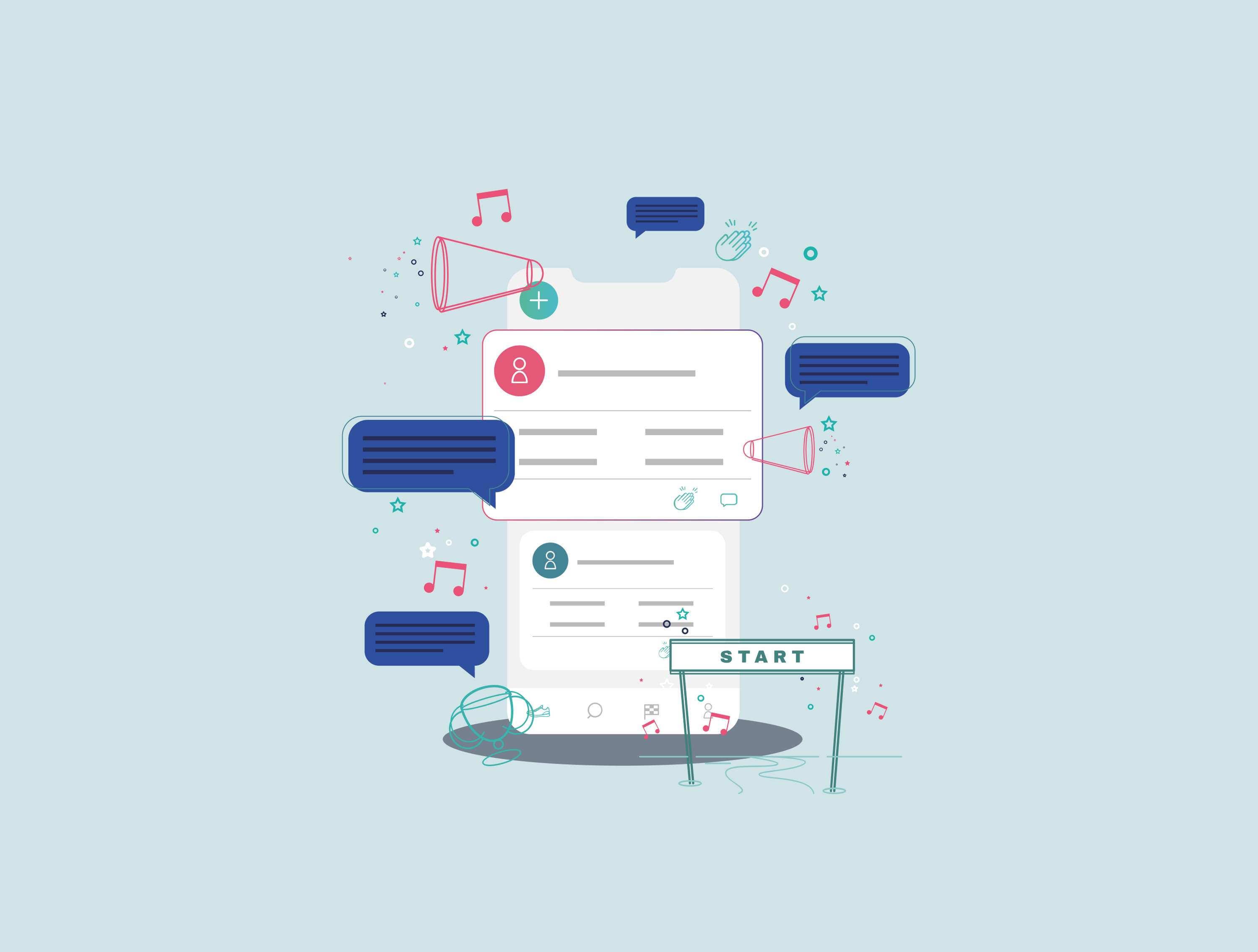 Teem Up App Design by Kim Farrall