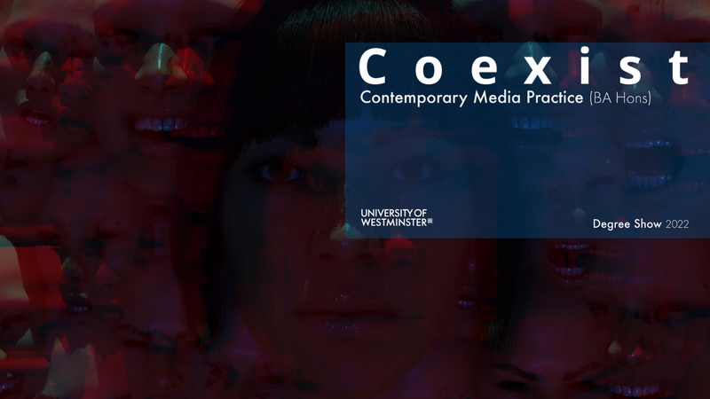 Promotional content for University of Westminster by Lilia Strojec