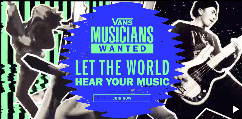 Vans Musicians Wanted by Georgie Koch