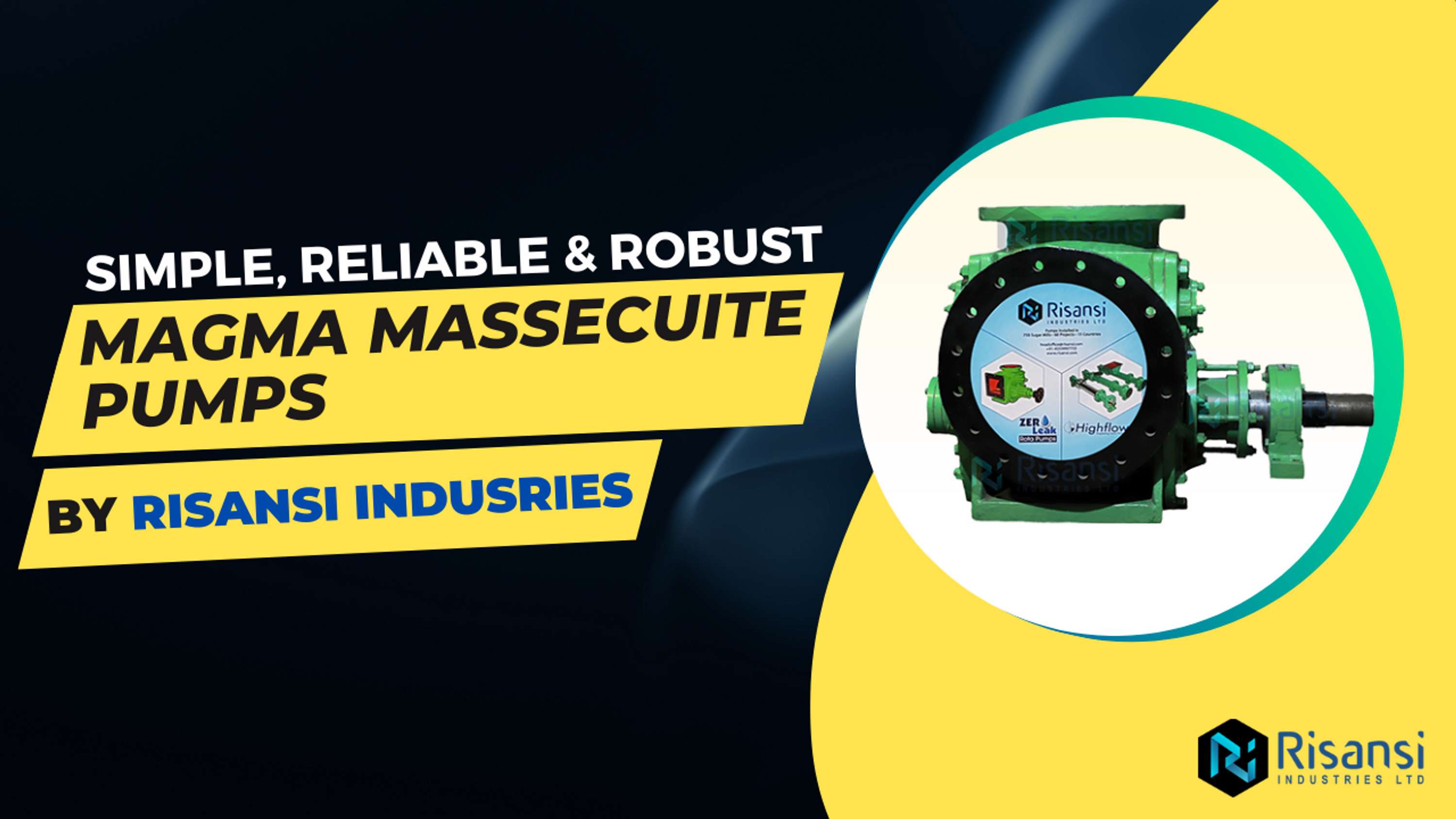 Simple, Reliable And Robust Magma Massecuite Pump by Risansi Pvt Ltd
