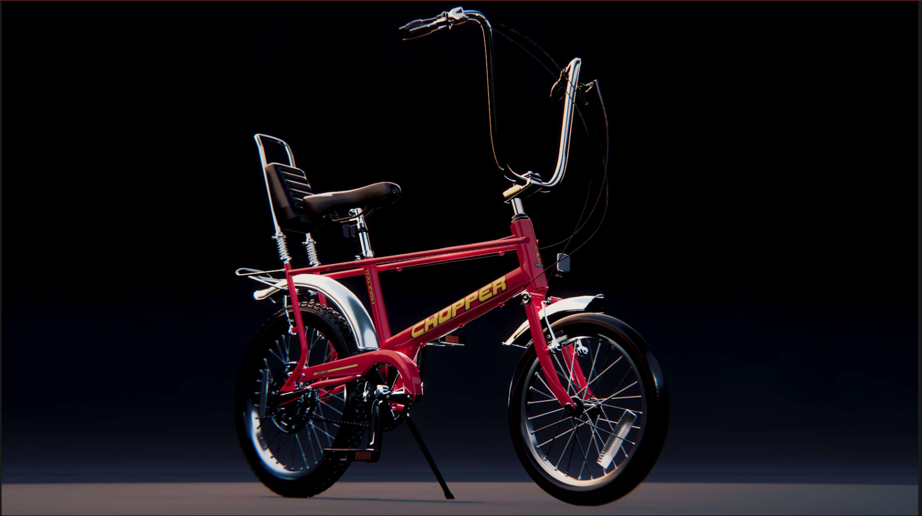 Raleigh chopper with discount engine