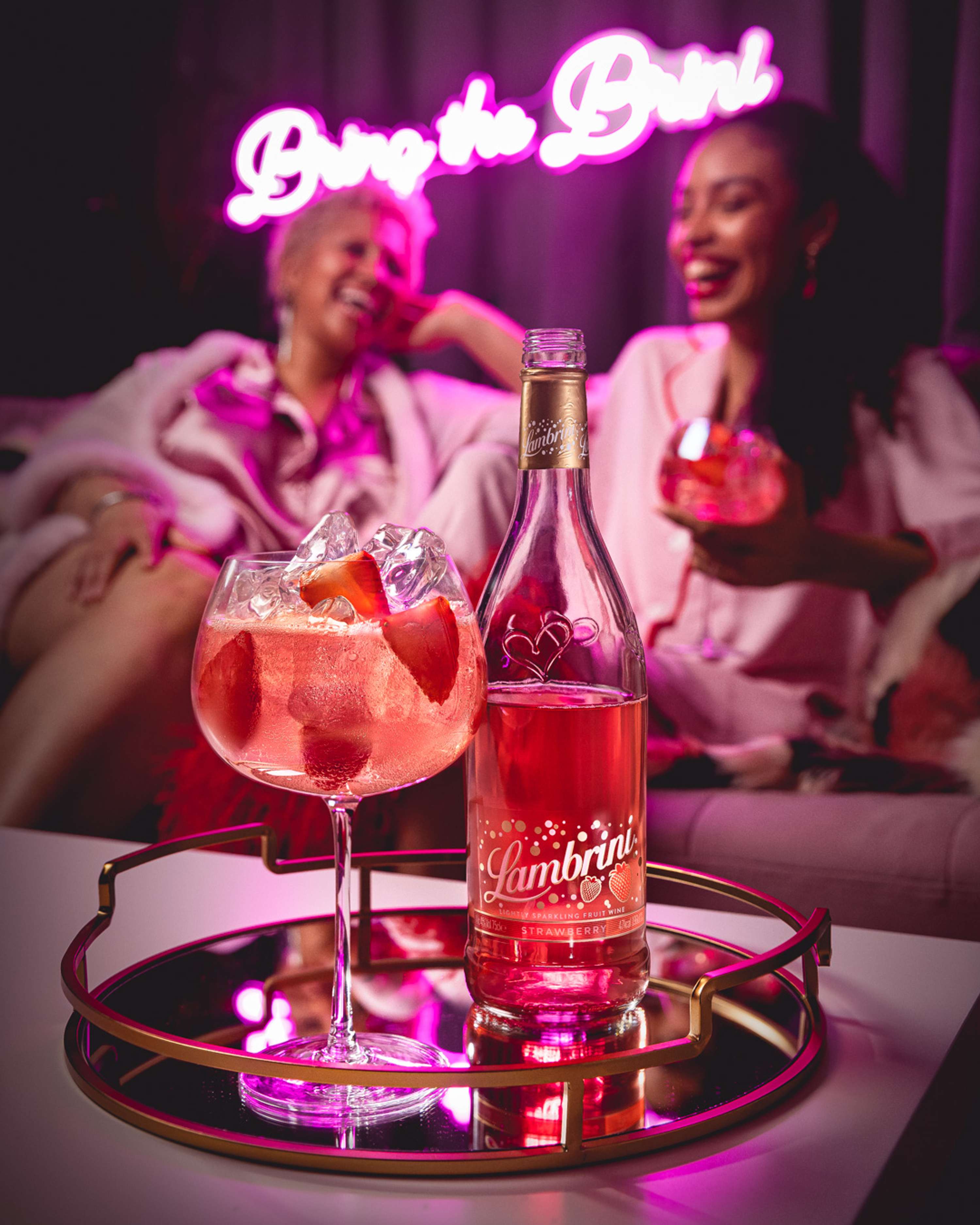 Lambrini Visual Identity Change by Charlotte Norris