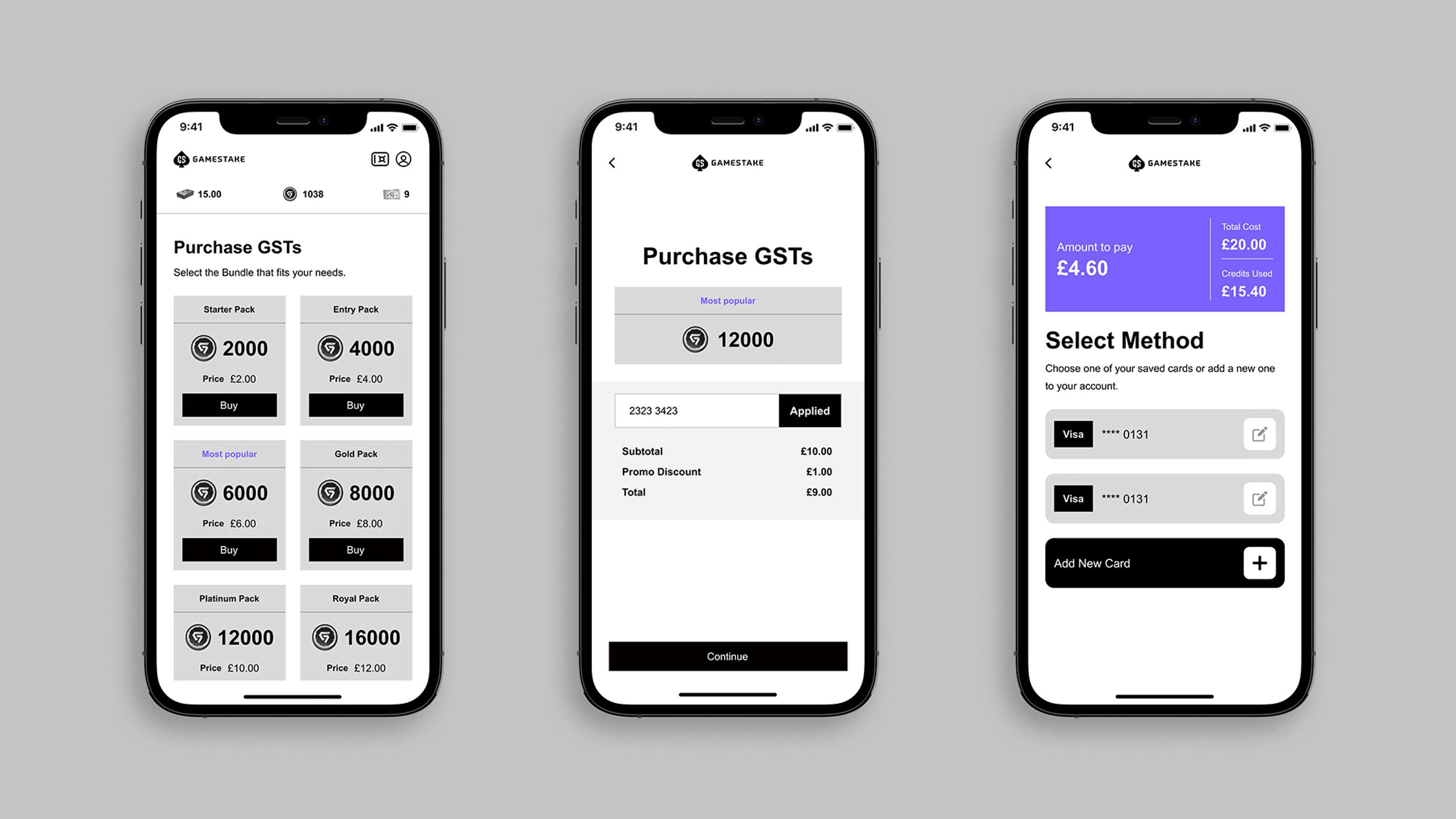 GameStake App by Andrei Titus Alexa
