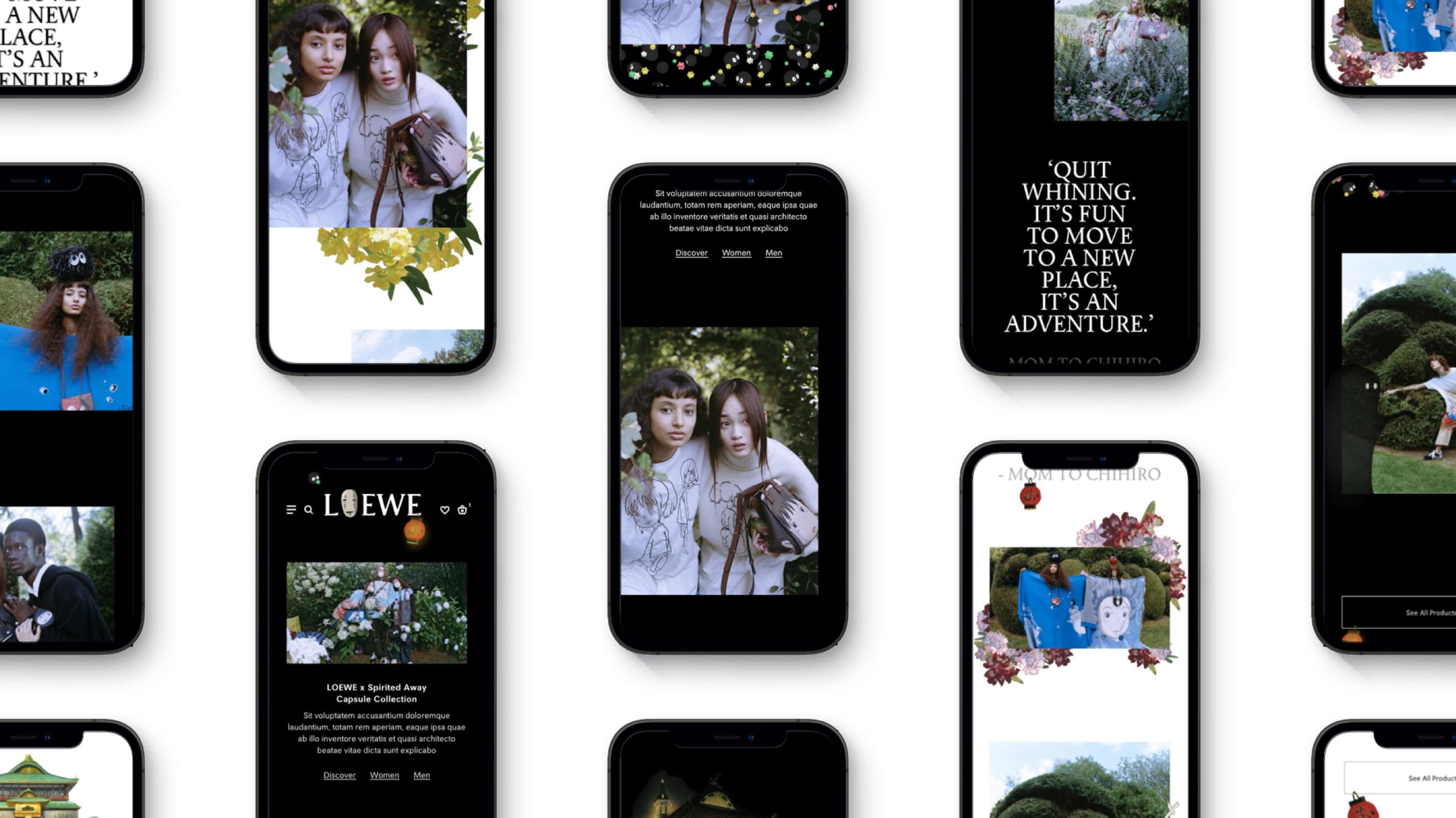 Madly in Loewe with Ghibli by AKQA