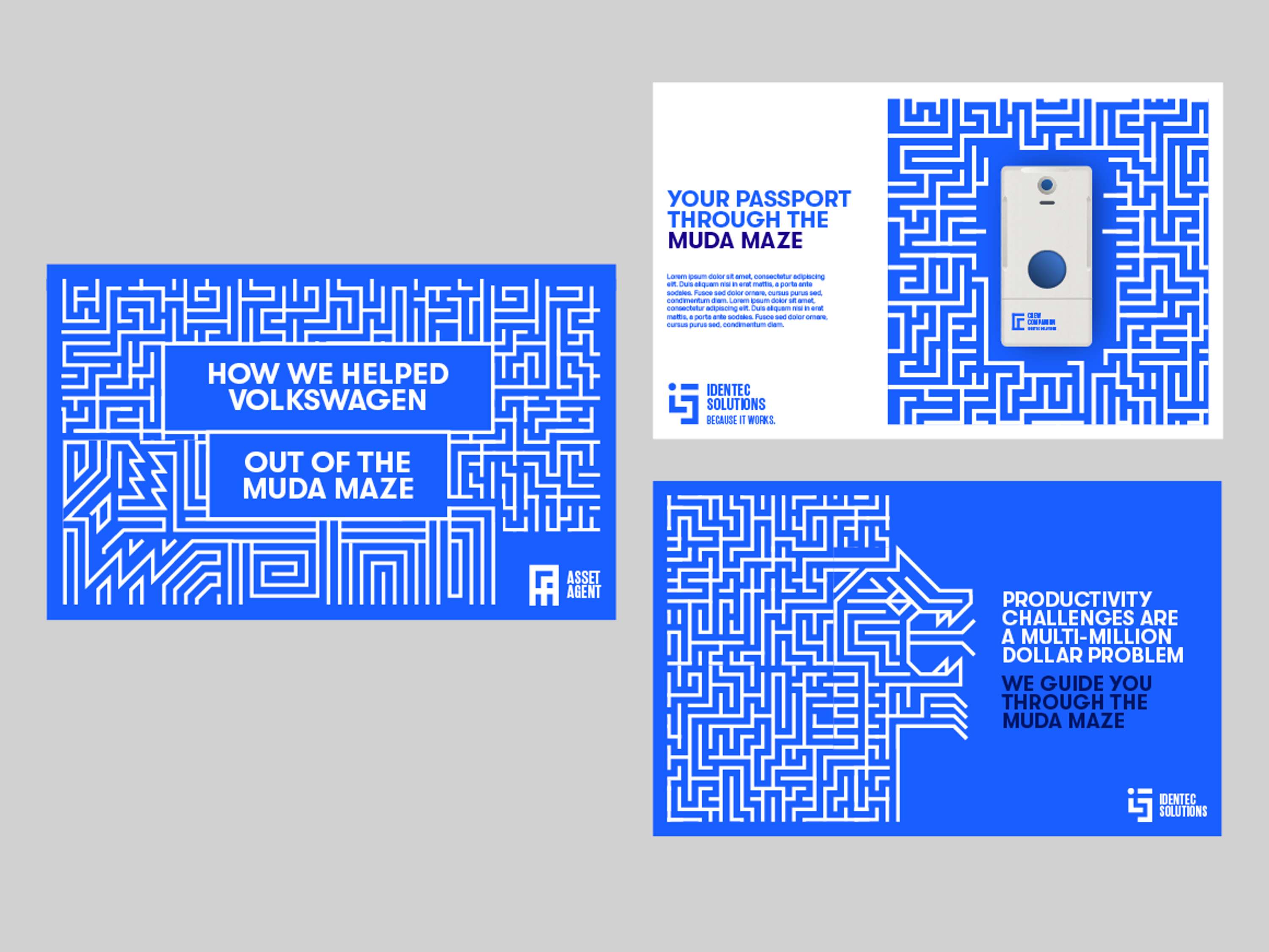 Identec Solutions – branding by Ian Moore