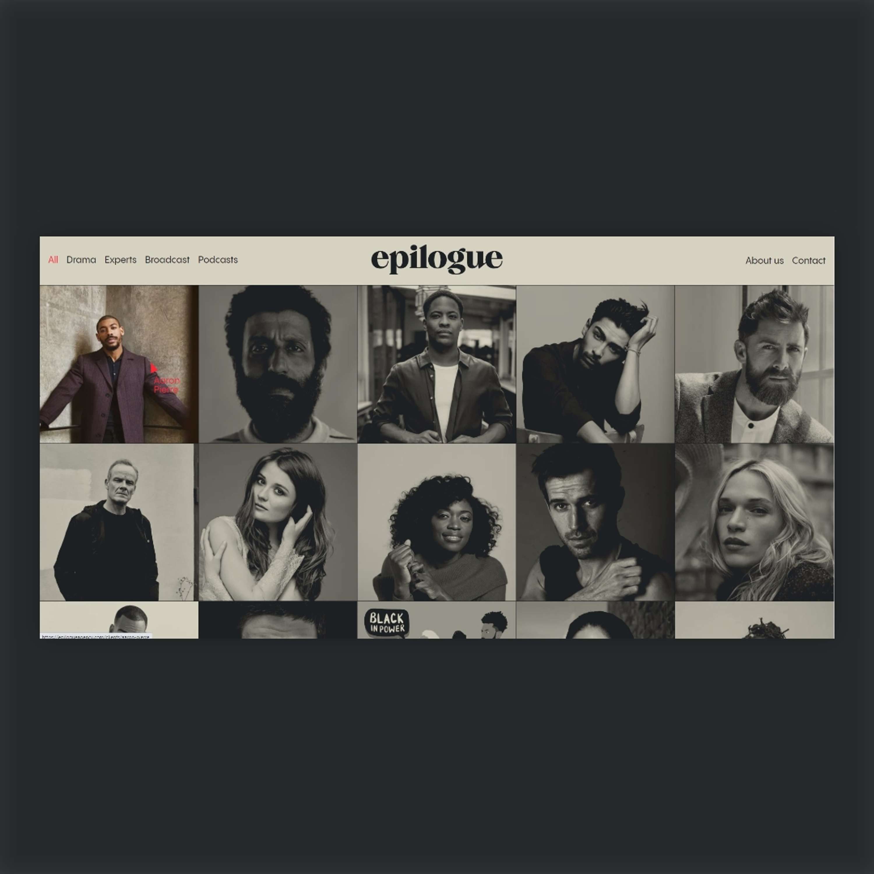 epilogueagency.com by Jess Adkins