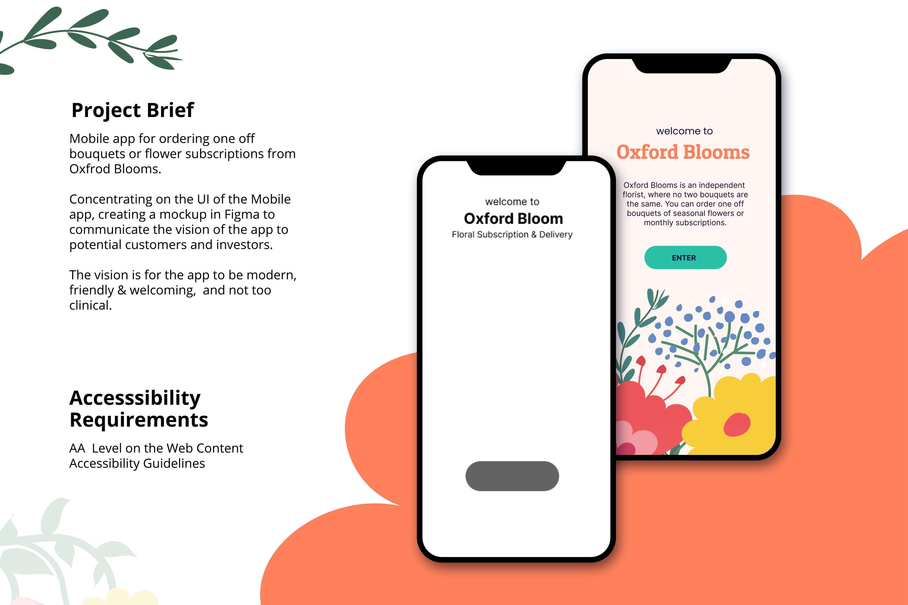 Oxford Blooms UI Design and Development by Kim Edwards