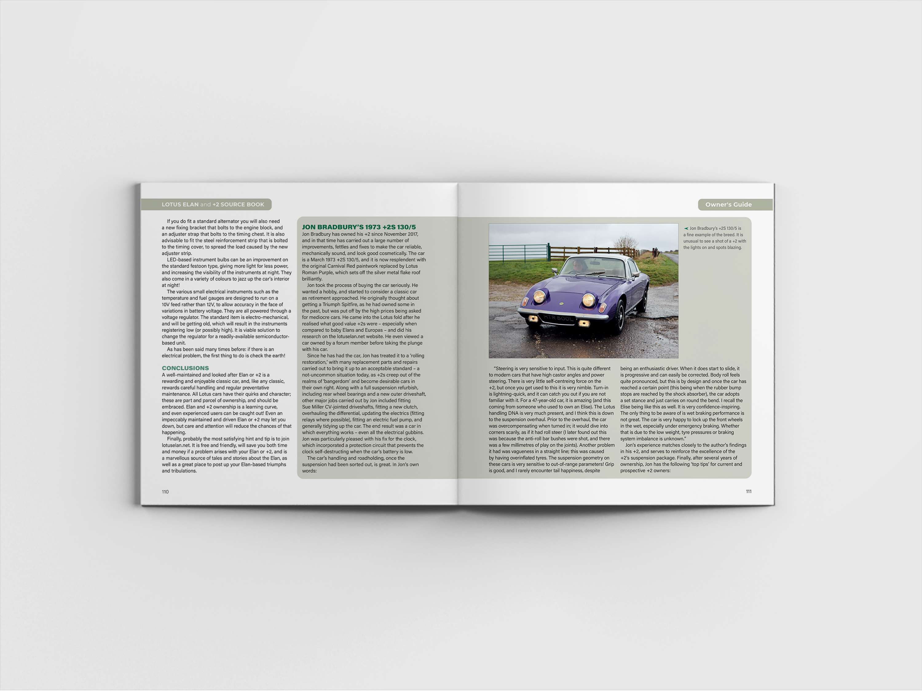 Lotus Elan and +2 Source Book by Joseph Russell