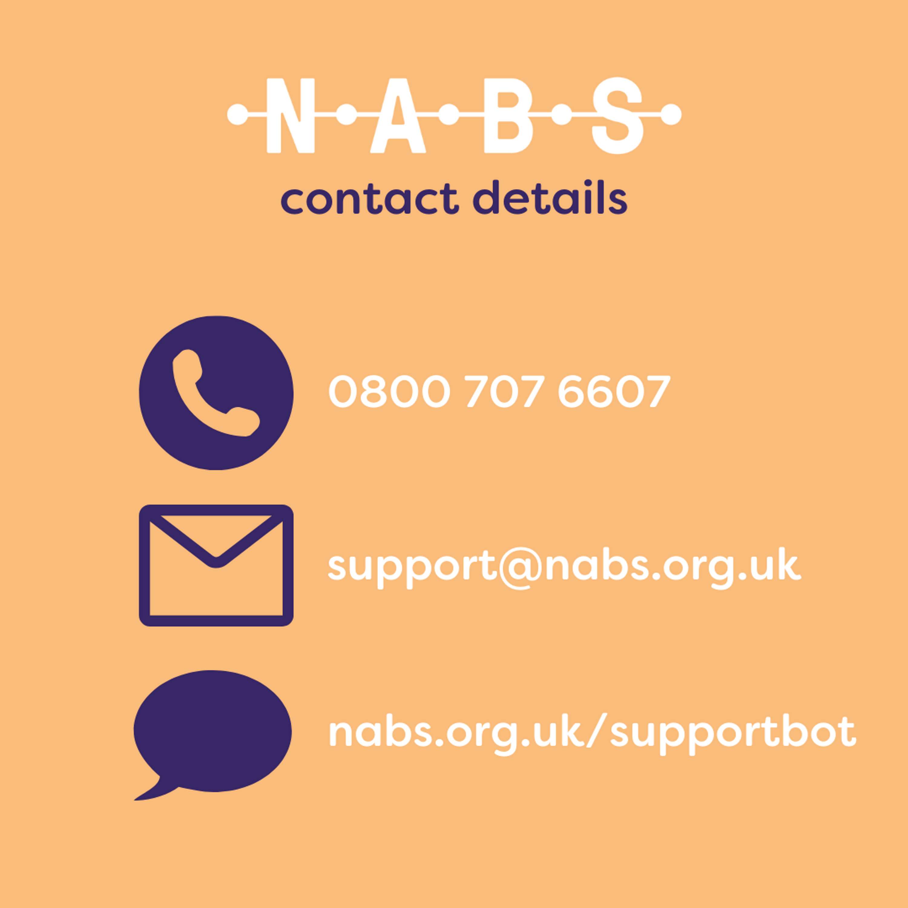 NABS advice line by NABS